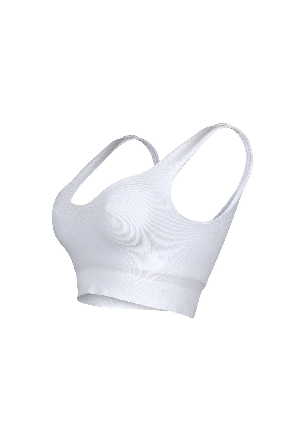 Larisa Seamless Heart Neck Sleeveless Top