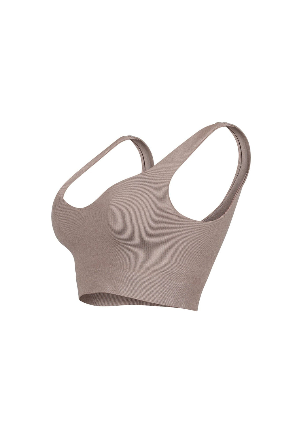 Larisa Seamless Heart Neck Sleeveless Top