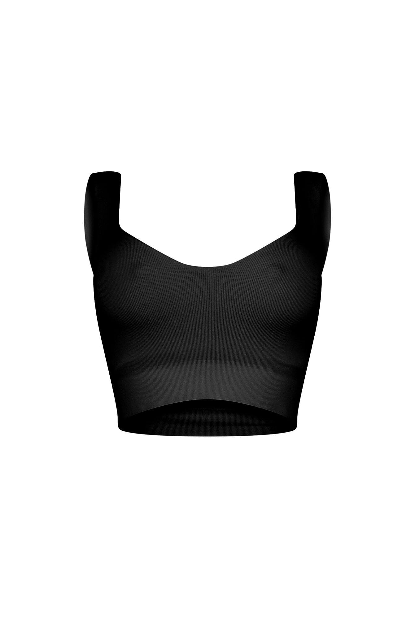 Larisa Seamless Heart Neck Sleeveless Top