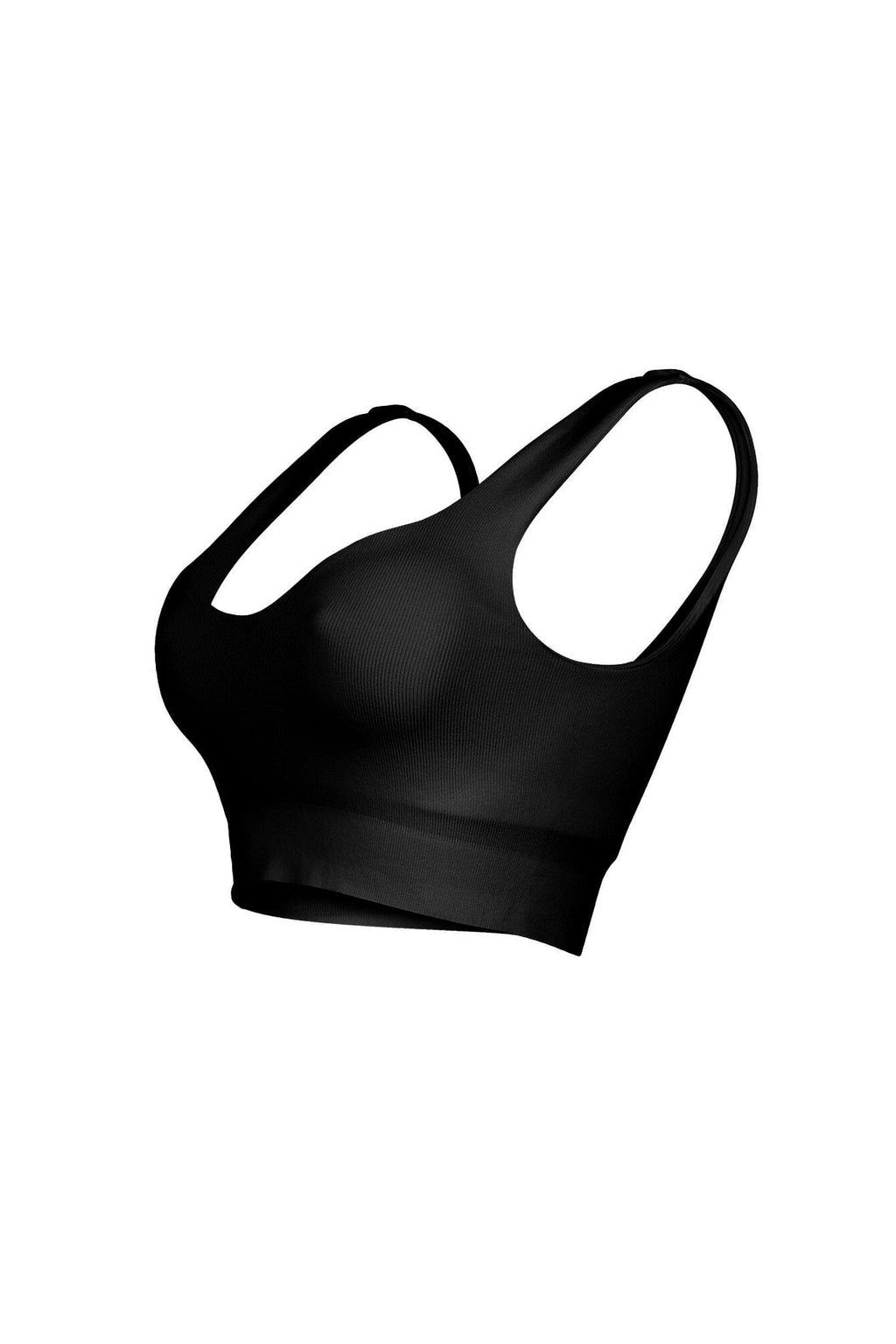 Larisa Seamless Heart Neck Sleeveless Top