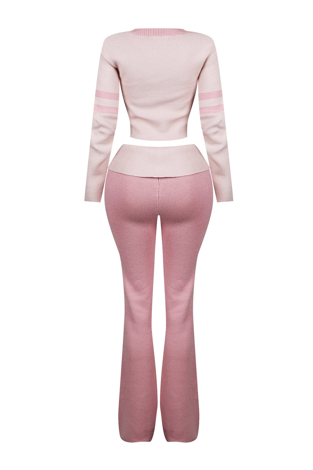 Elana Knit Graphic Top & Pants SET