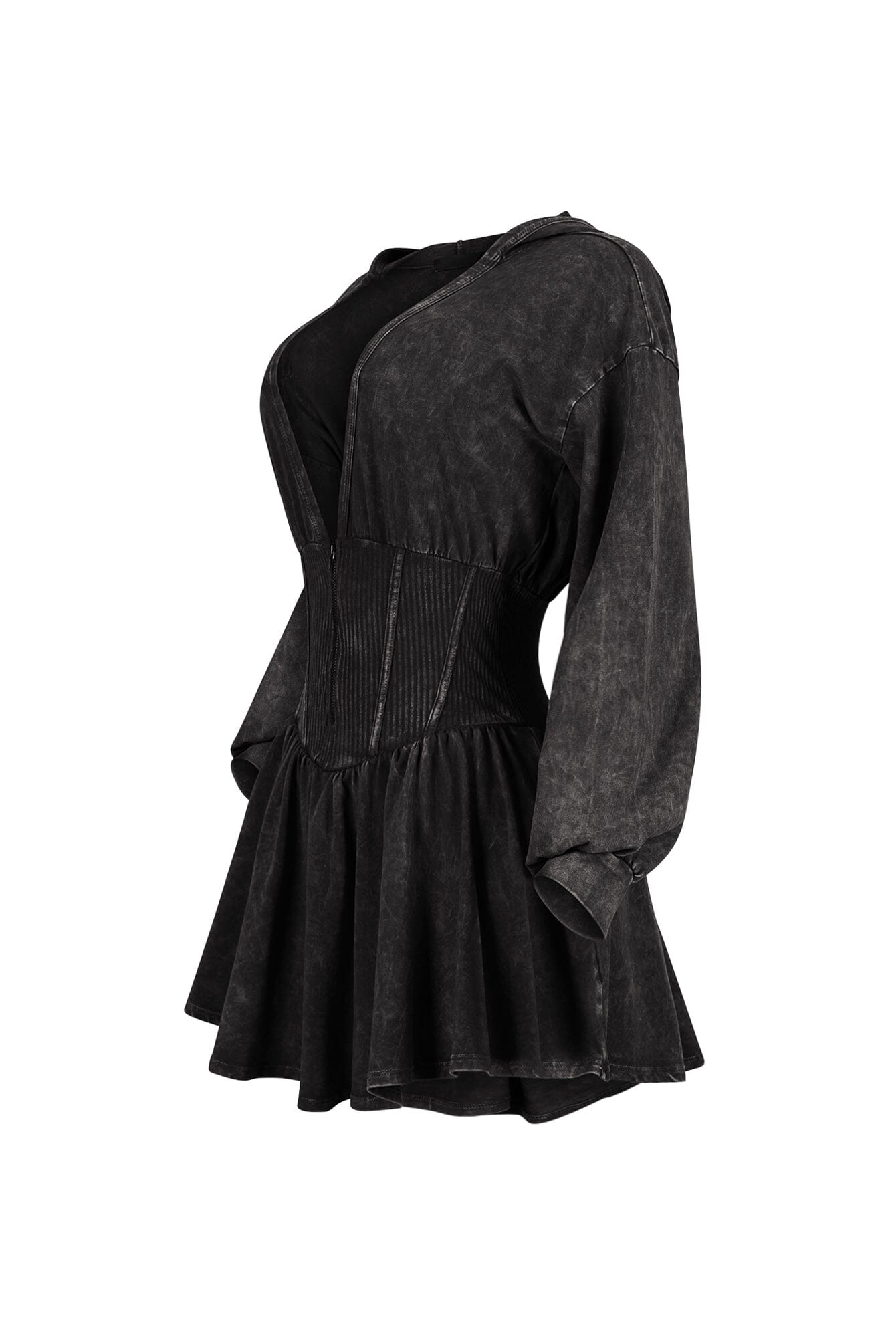 Marlowe Mineral Washed Corset Mini Dress