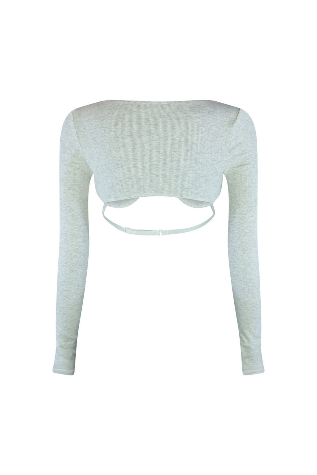 Ruve Wired Ribbed Crop Top