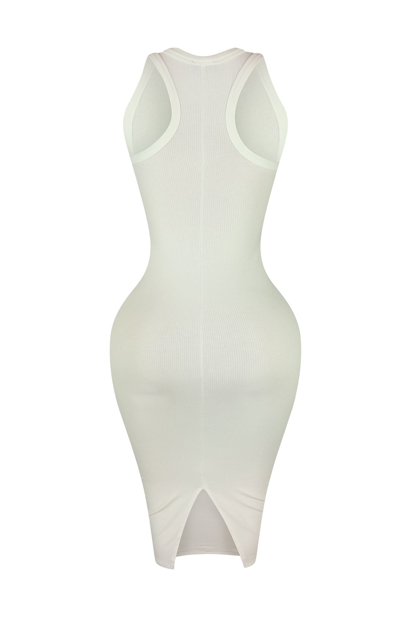 Love Birds Ribbed Rhinestone Basic Dress