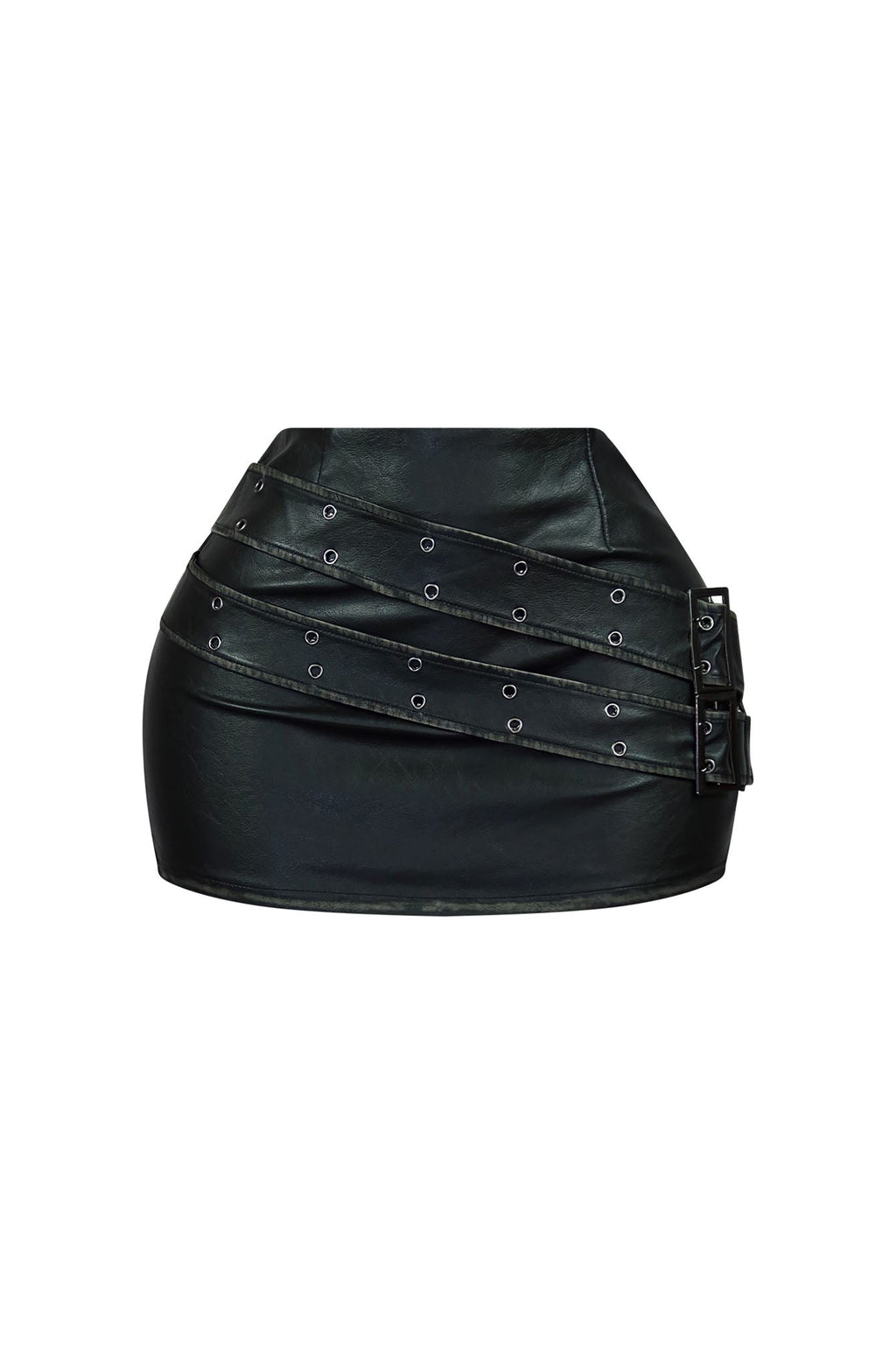 Malena Faux Leather Mini Skirt