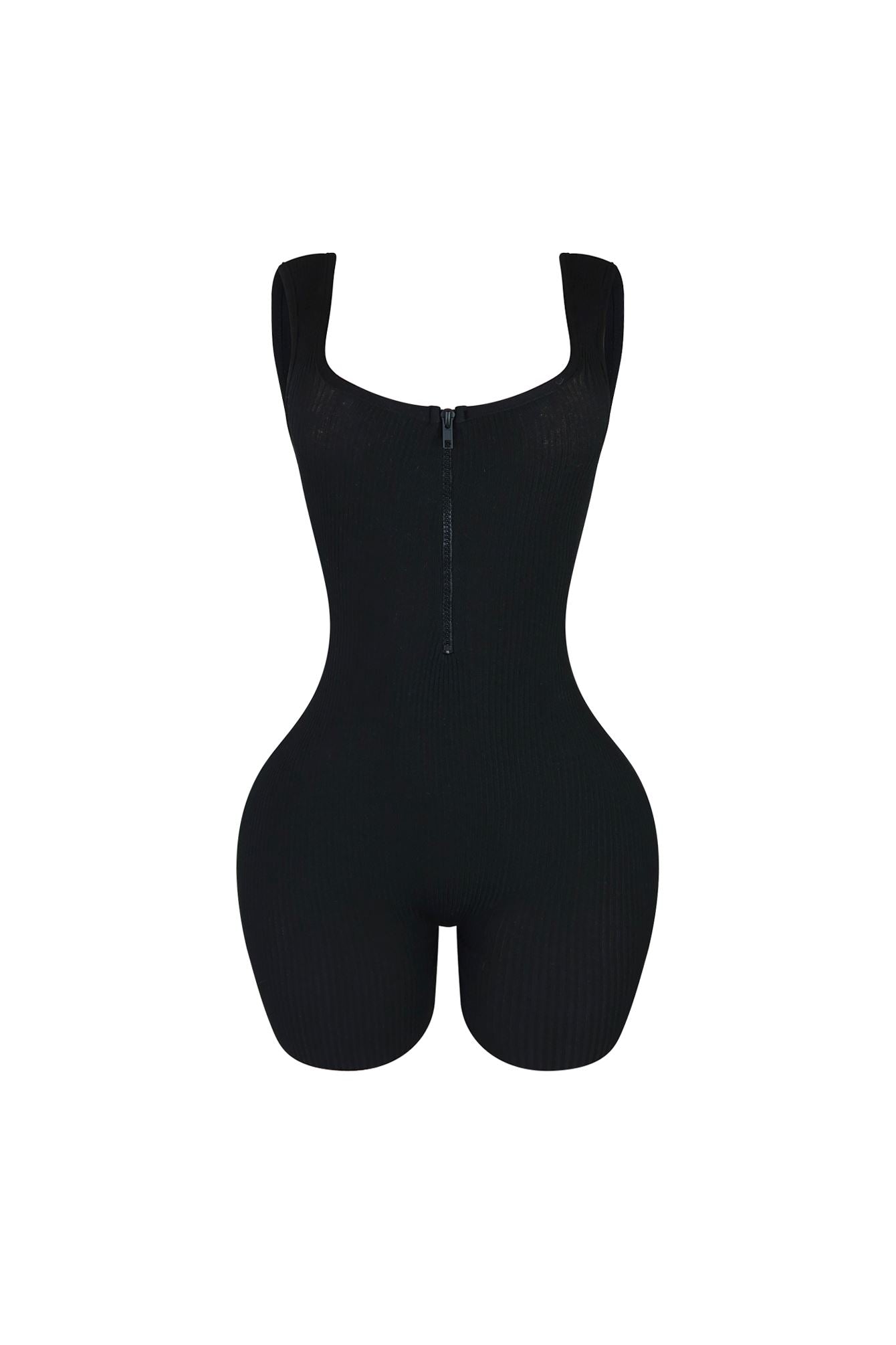 Born This Way Front Zipper Romper