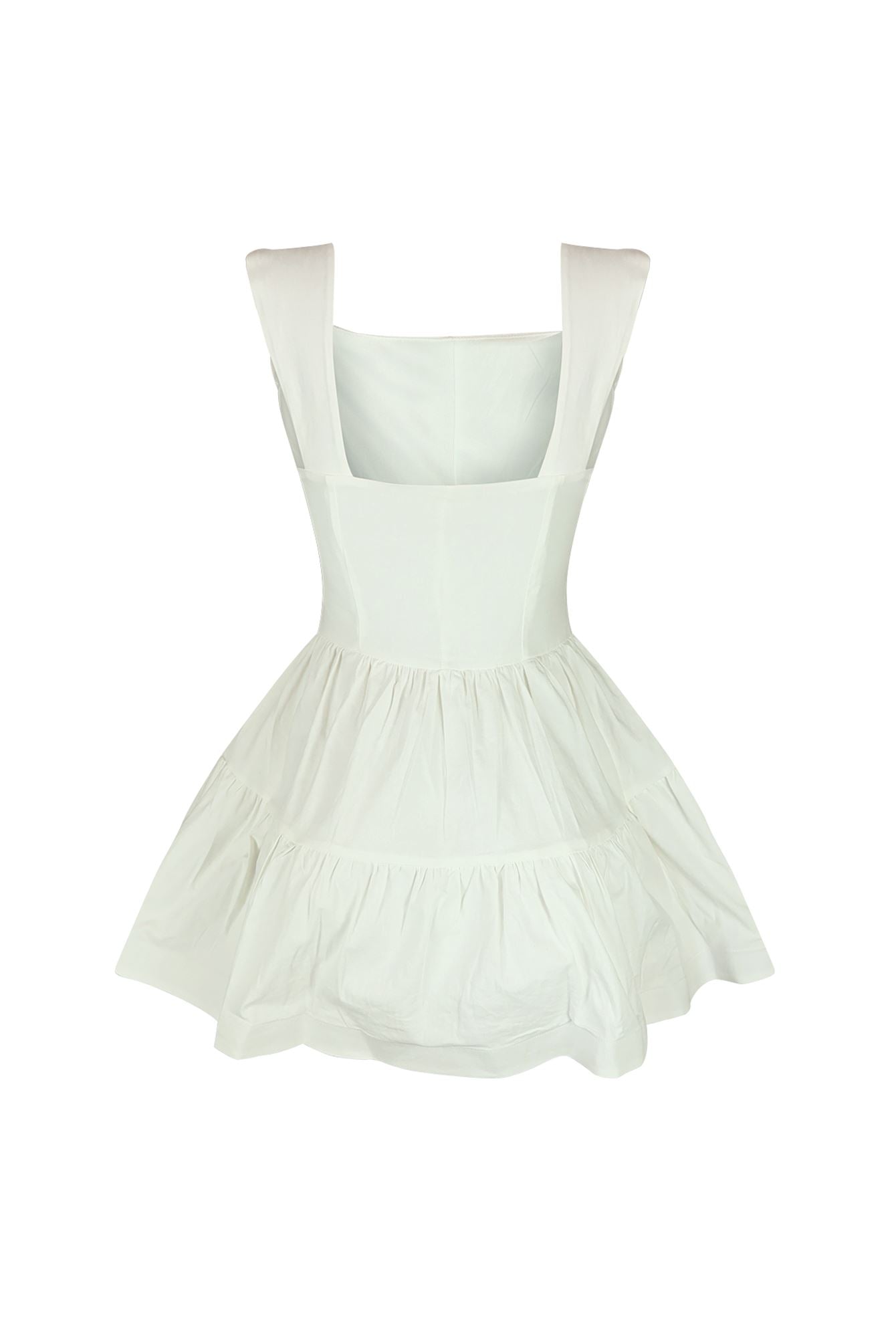 Genoa Poplin Flare Dress