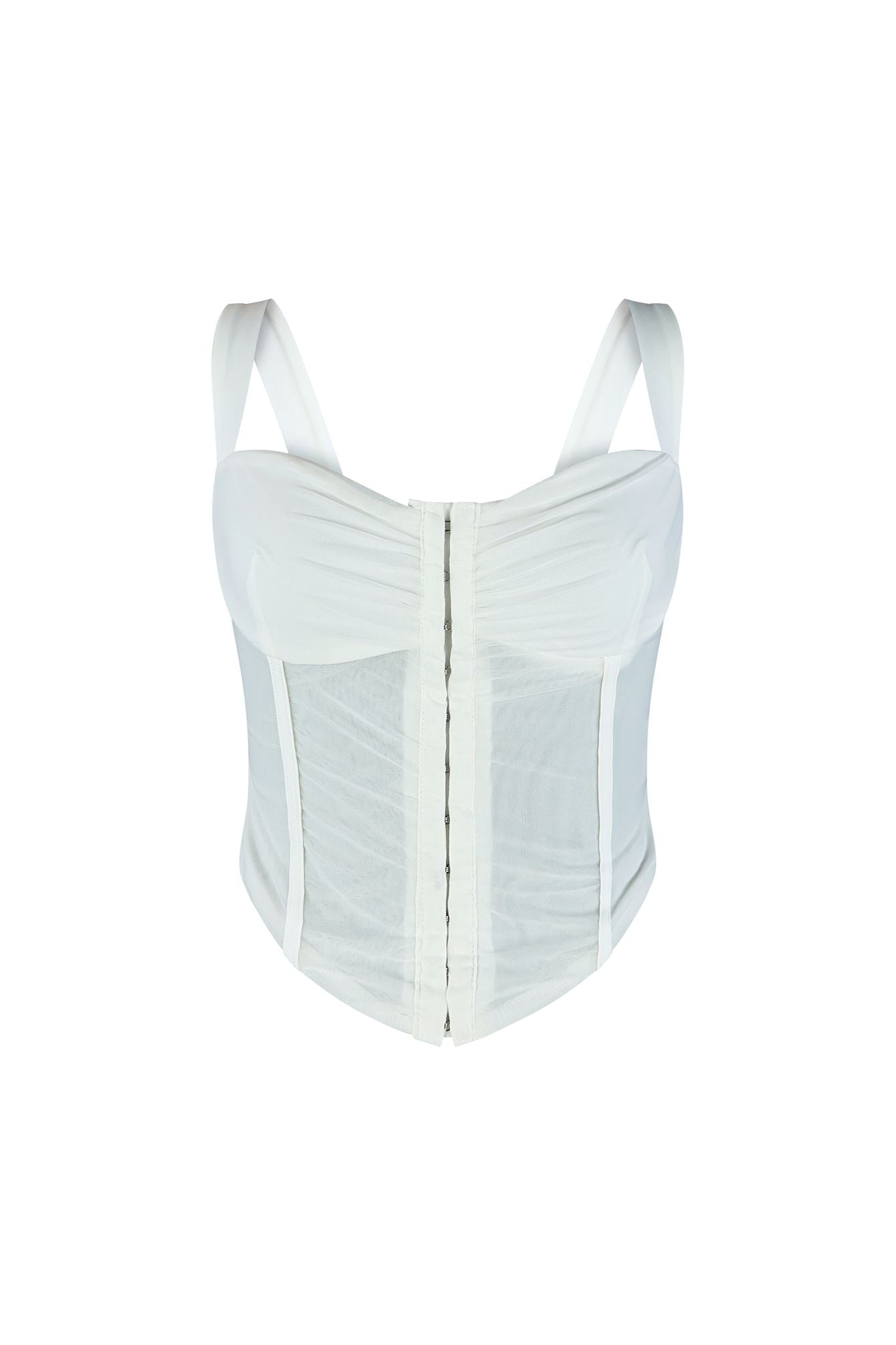 Go Getter Mesh Corset Top