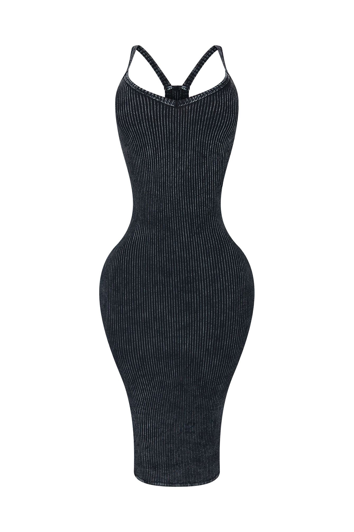 Wait For It Mineral Washed Midi Dress