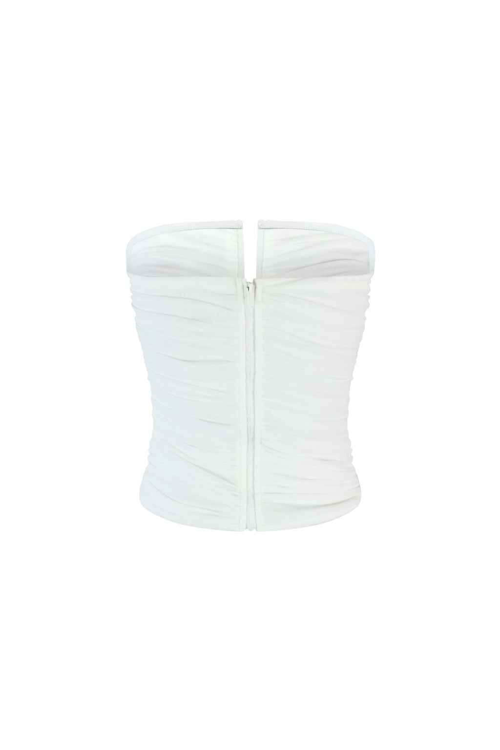 Hold Up Mesh Ruched Underwired Top