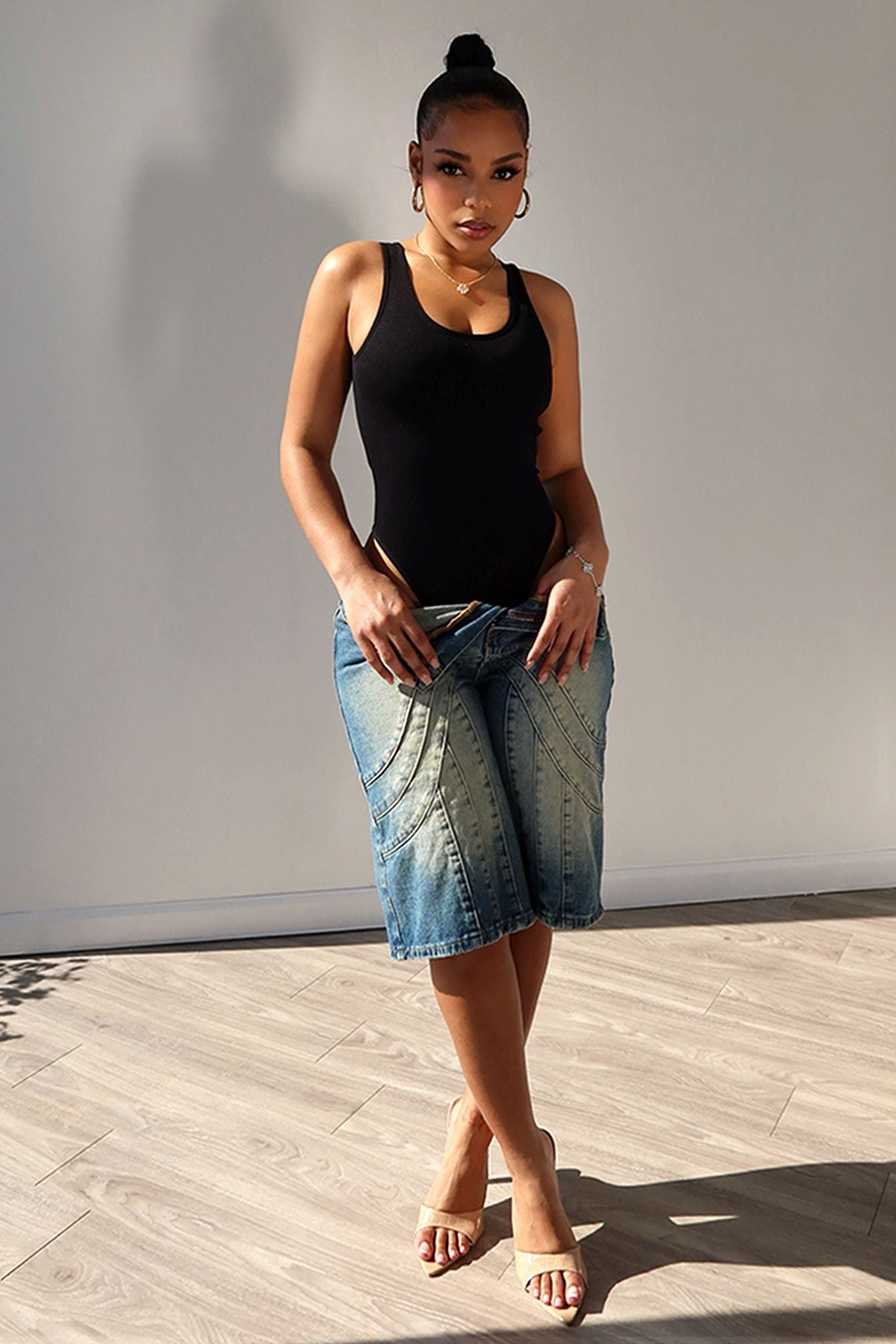 Soft Smooth Scoop Back Bodysuit