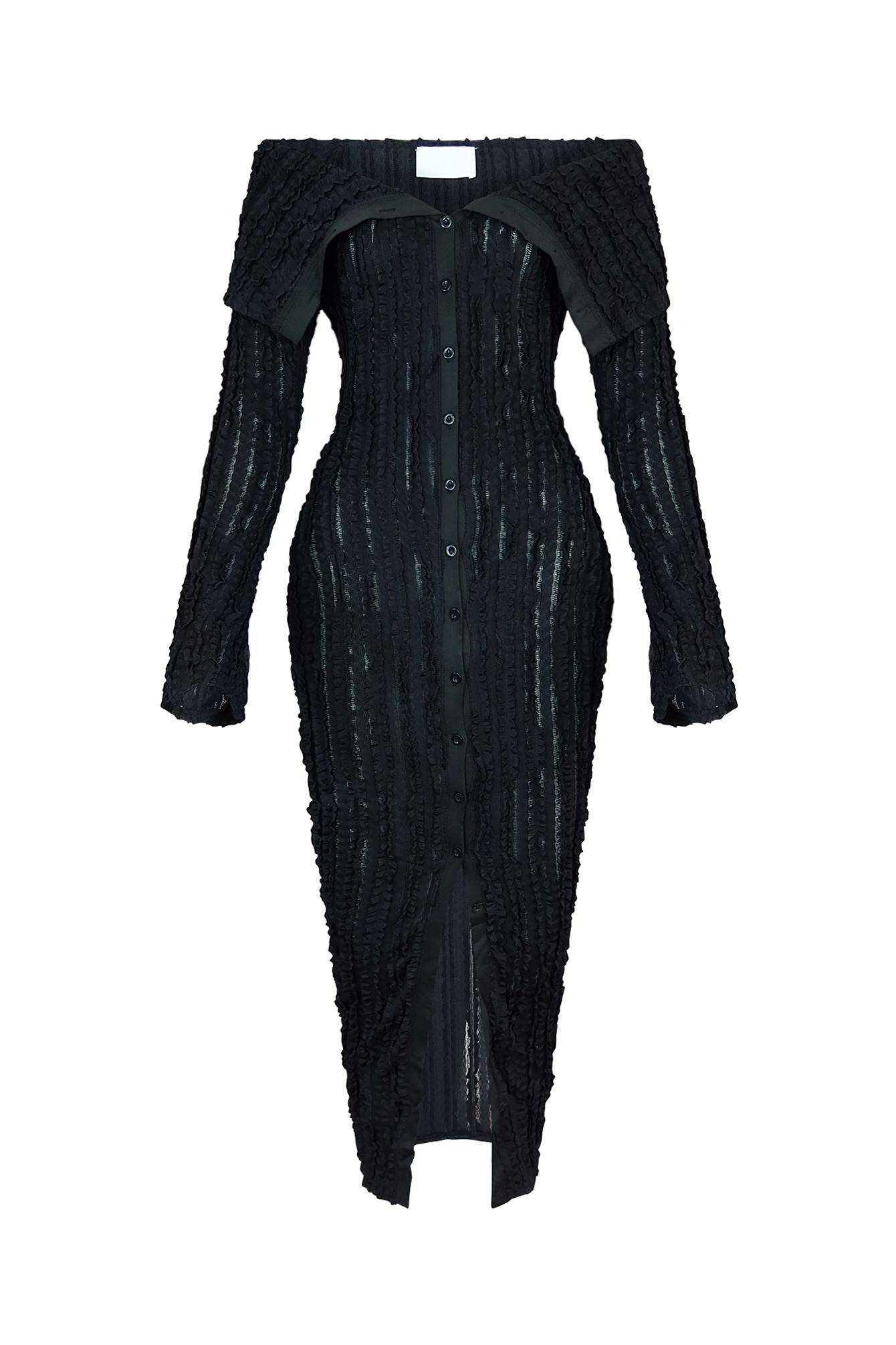 Melody Off Shoulder Mesh Dress