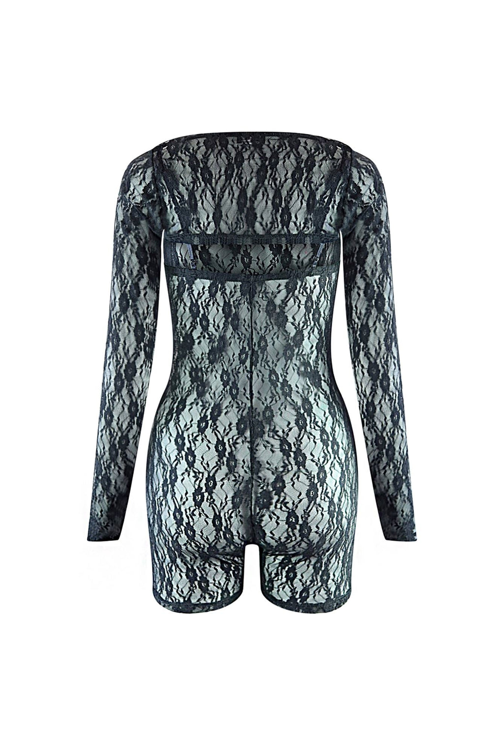 Twist Of Faith Lace Cami Romper & Bolero SET