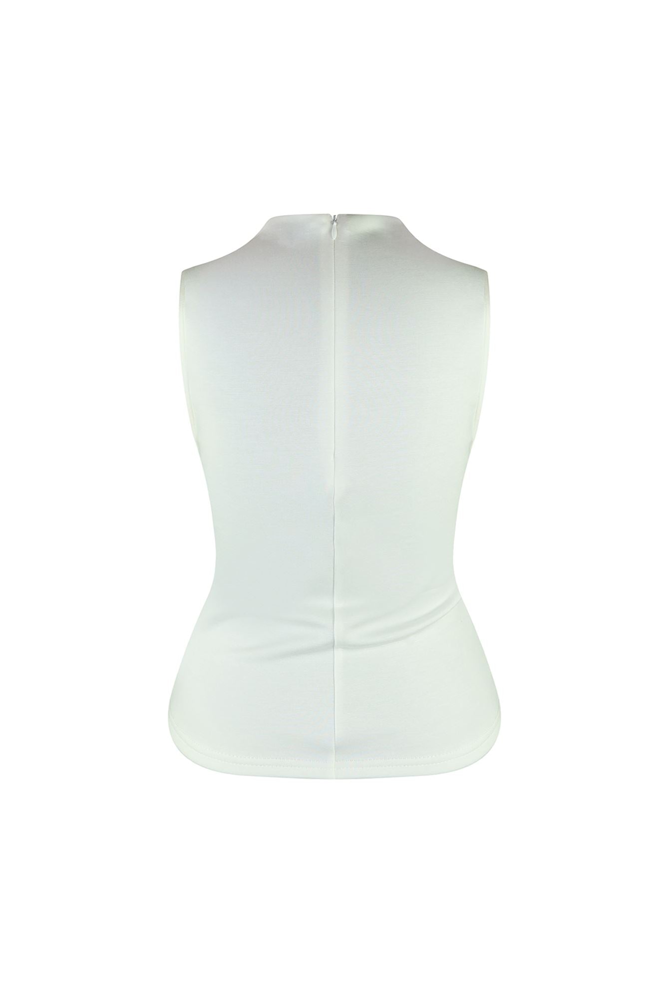 Unconditional Buckle Sleeveless Top
