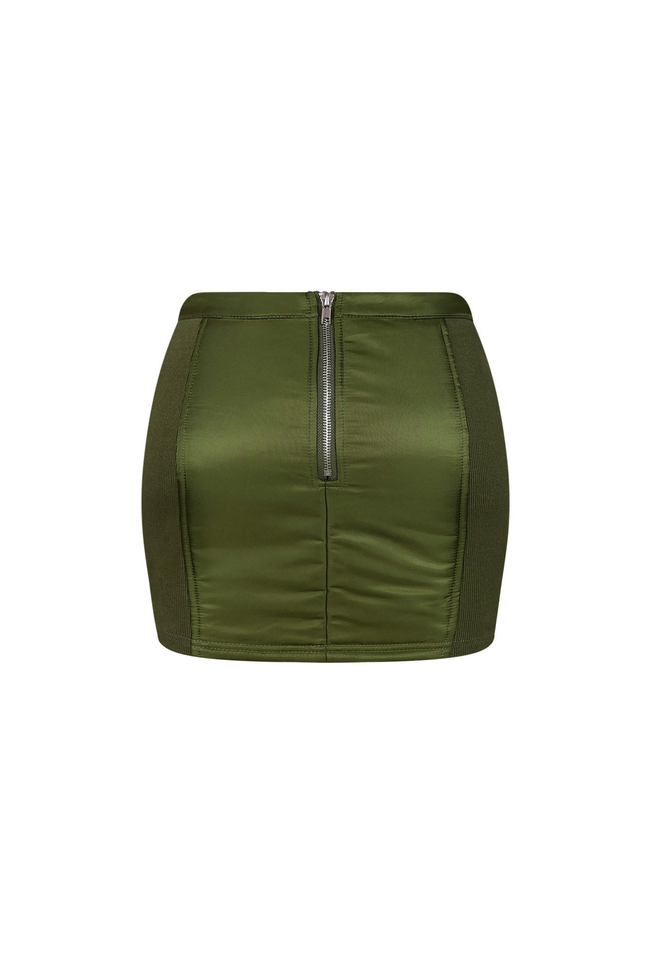 Kristy Nylon Bomber Skirt