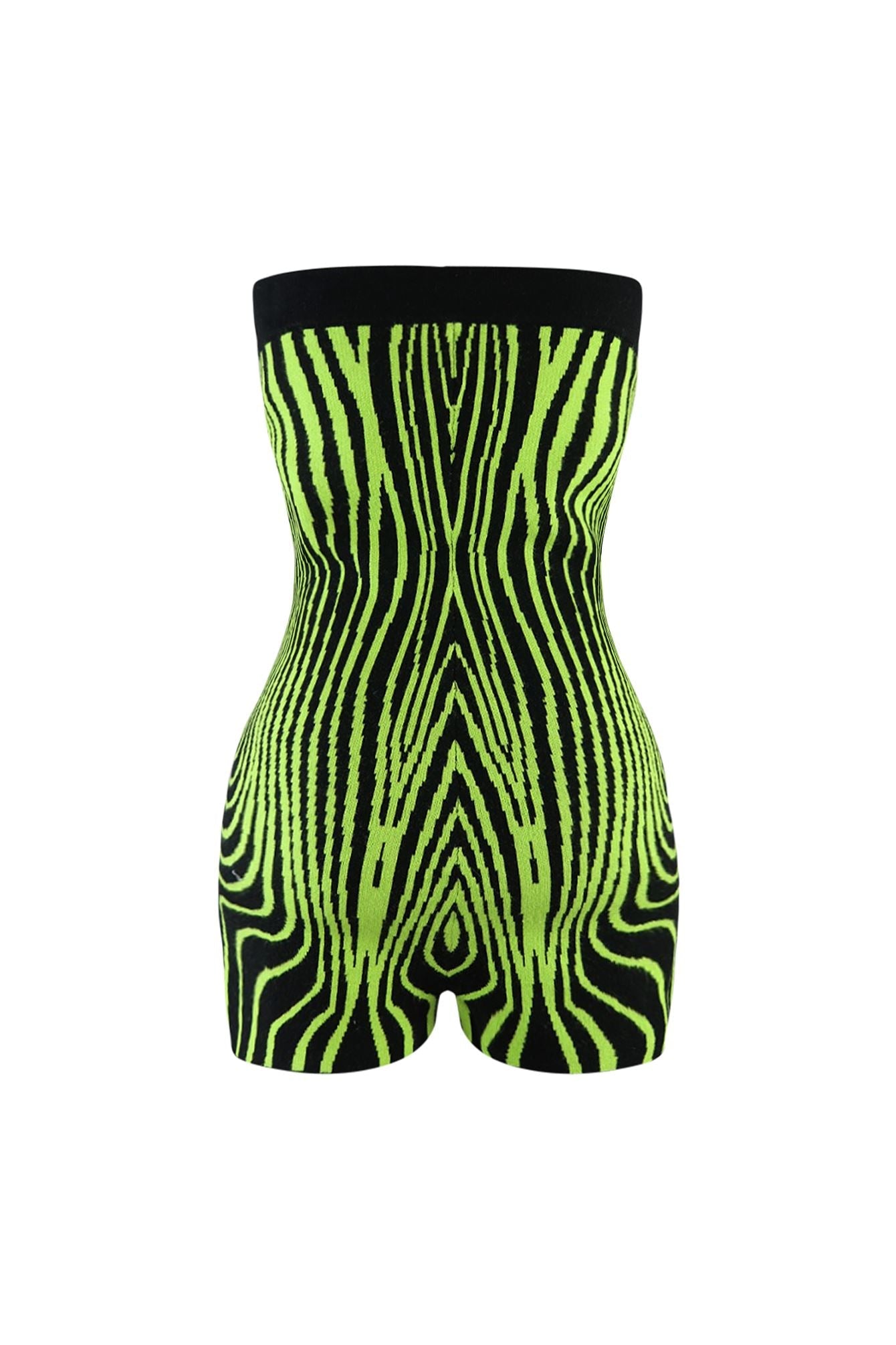 Stay Focused Jacquard Knit Romper