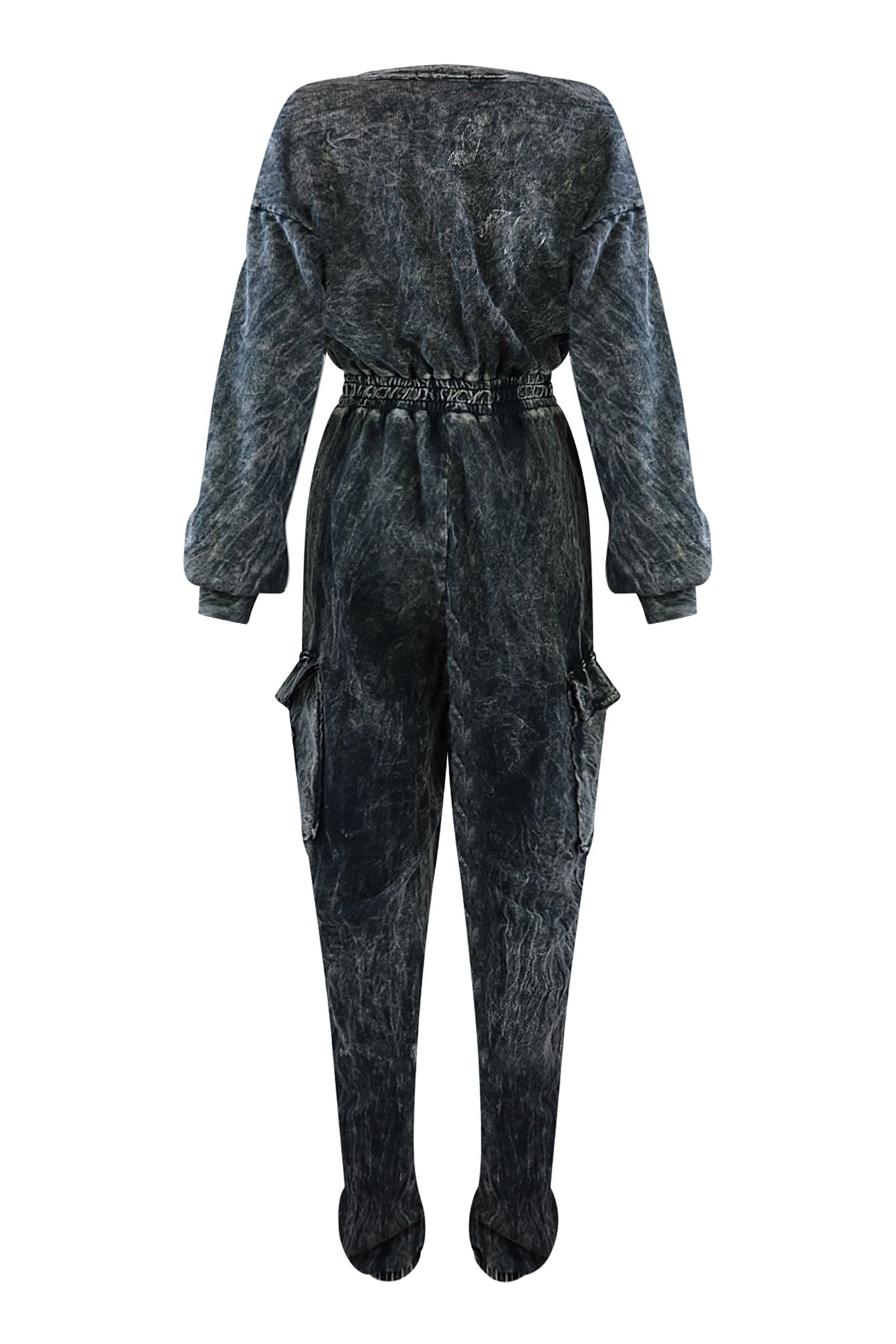 Kimono Mineral Washed Jumpsuit