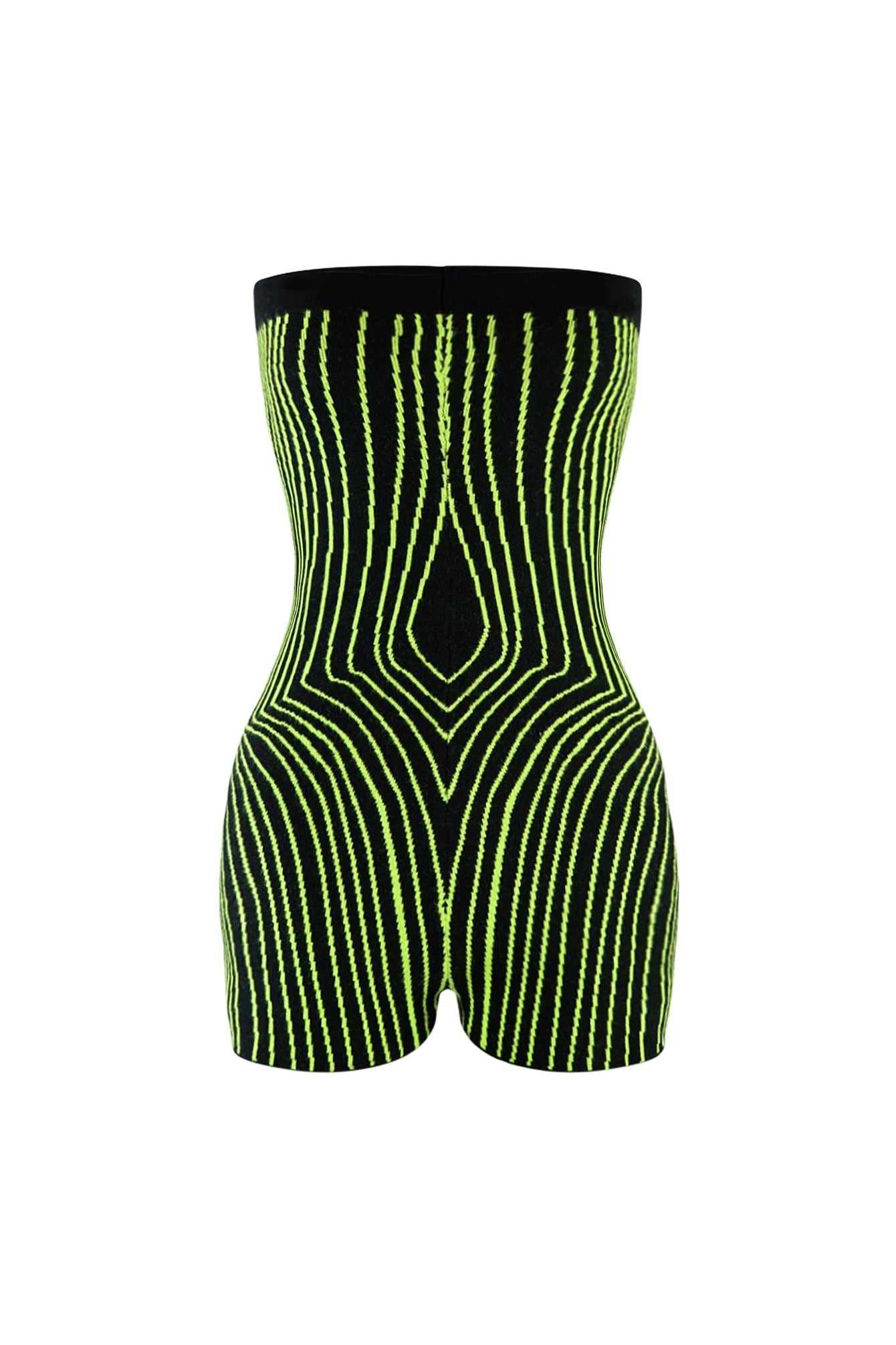 Stay Focused Jacquard Knit Romper