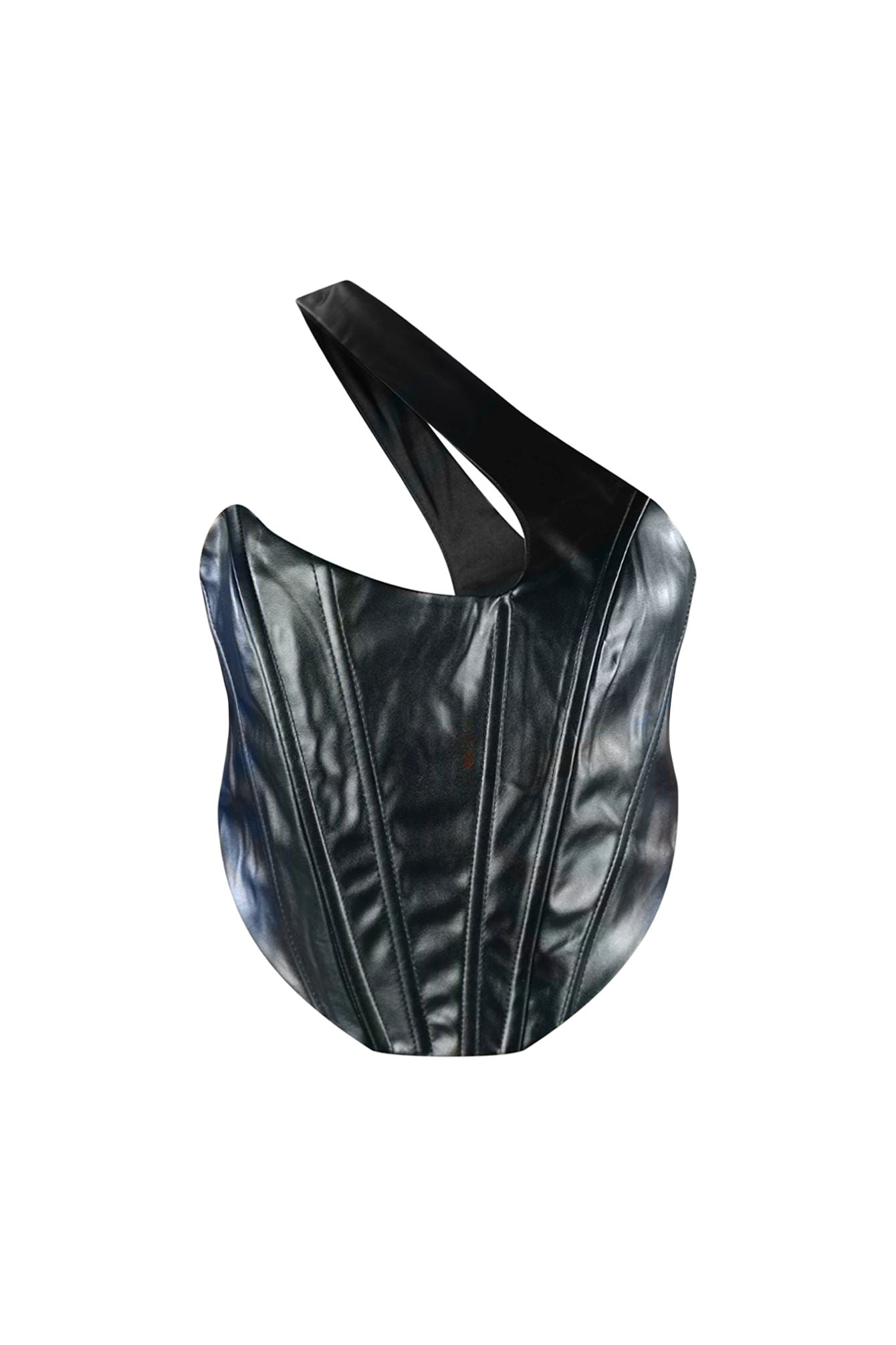 Vegabond One Shoulder Corset Top