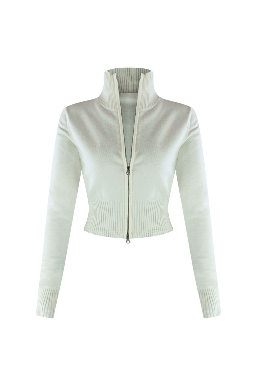 Another Round Two Way Zipper Knit Top