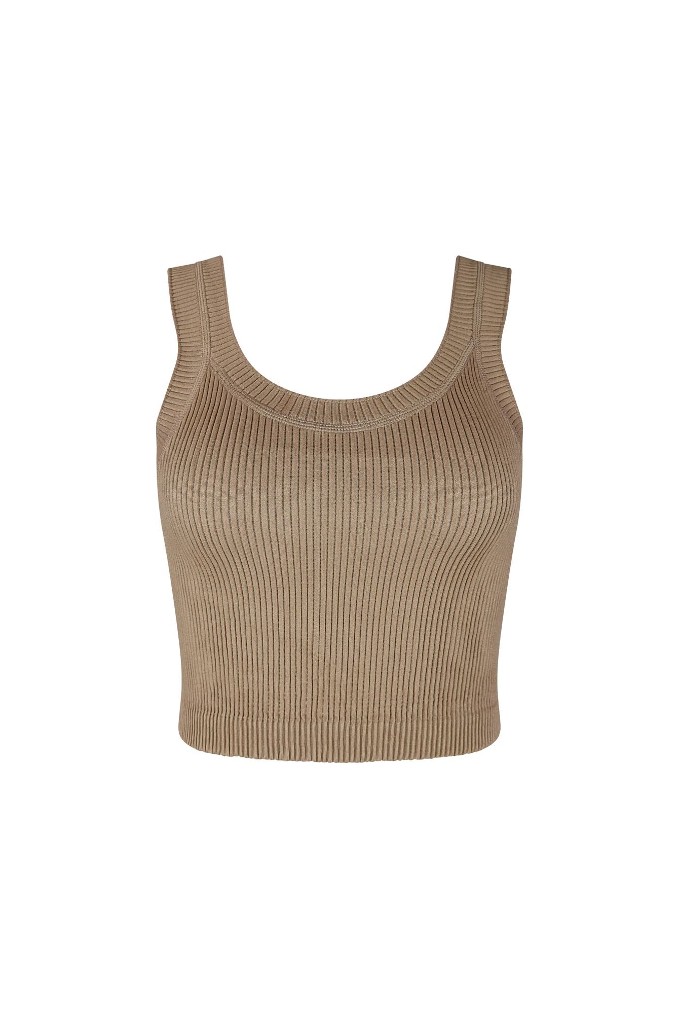 Sienna Ribbed Crop Top