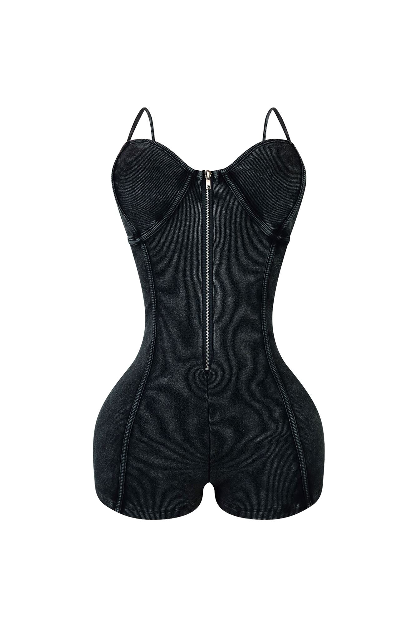 Off The Stage Mineral Washed Romper