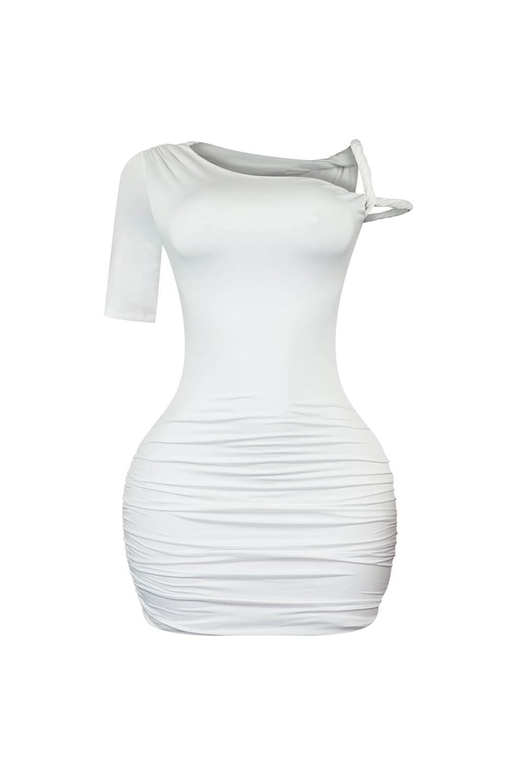 Evelyn Twisted Strap Mini Dress