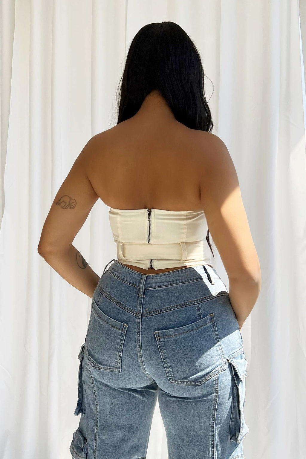 Vanilla Cargo Tube Top