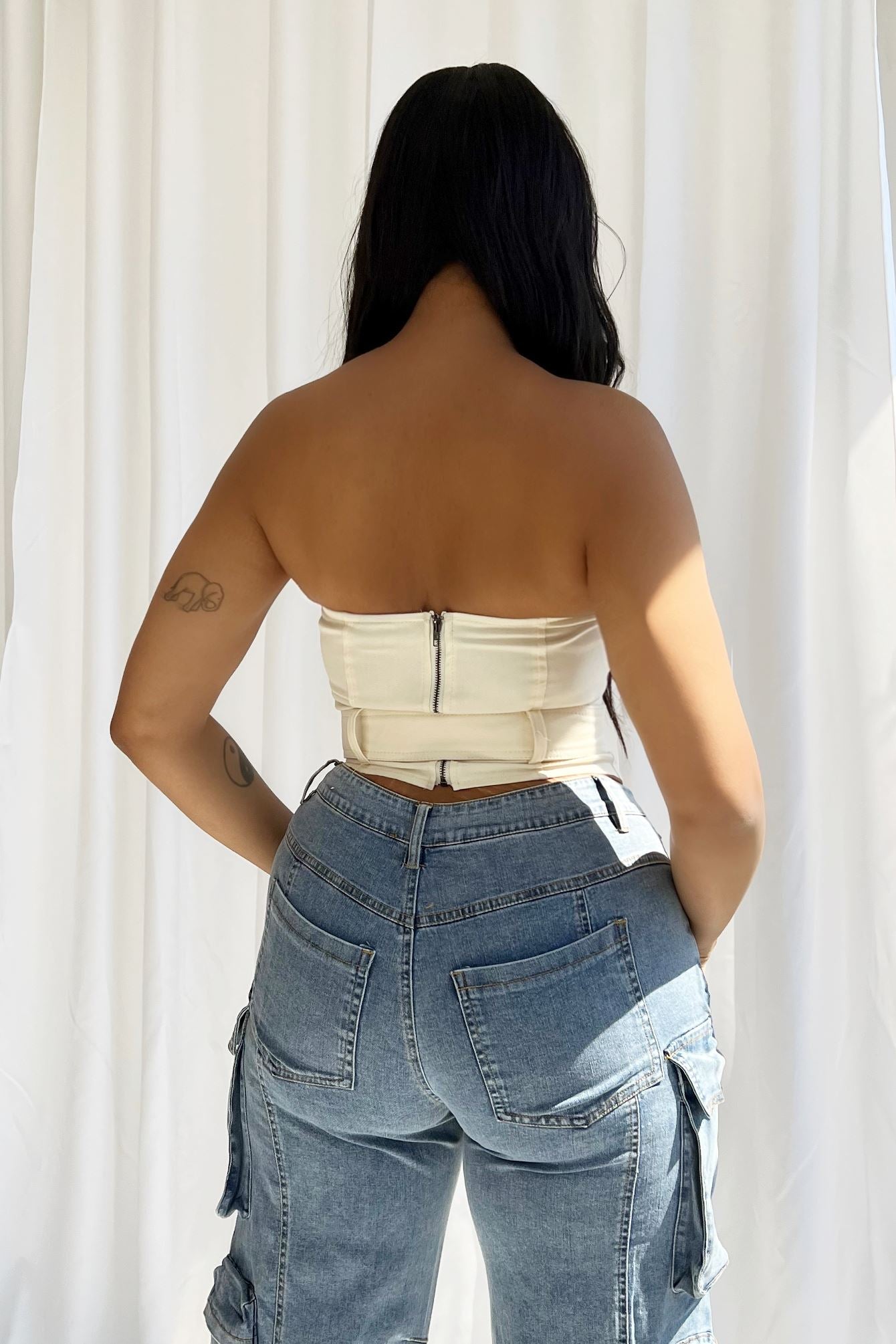 Vanilla Cargo Tube Top
