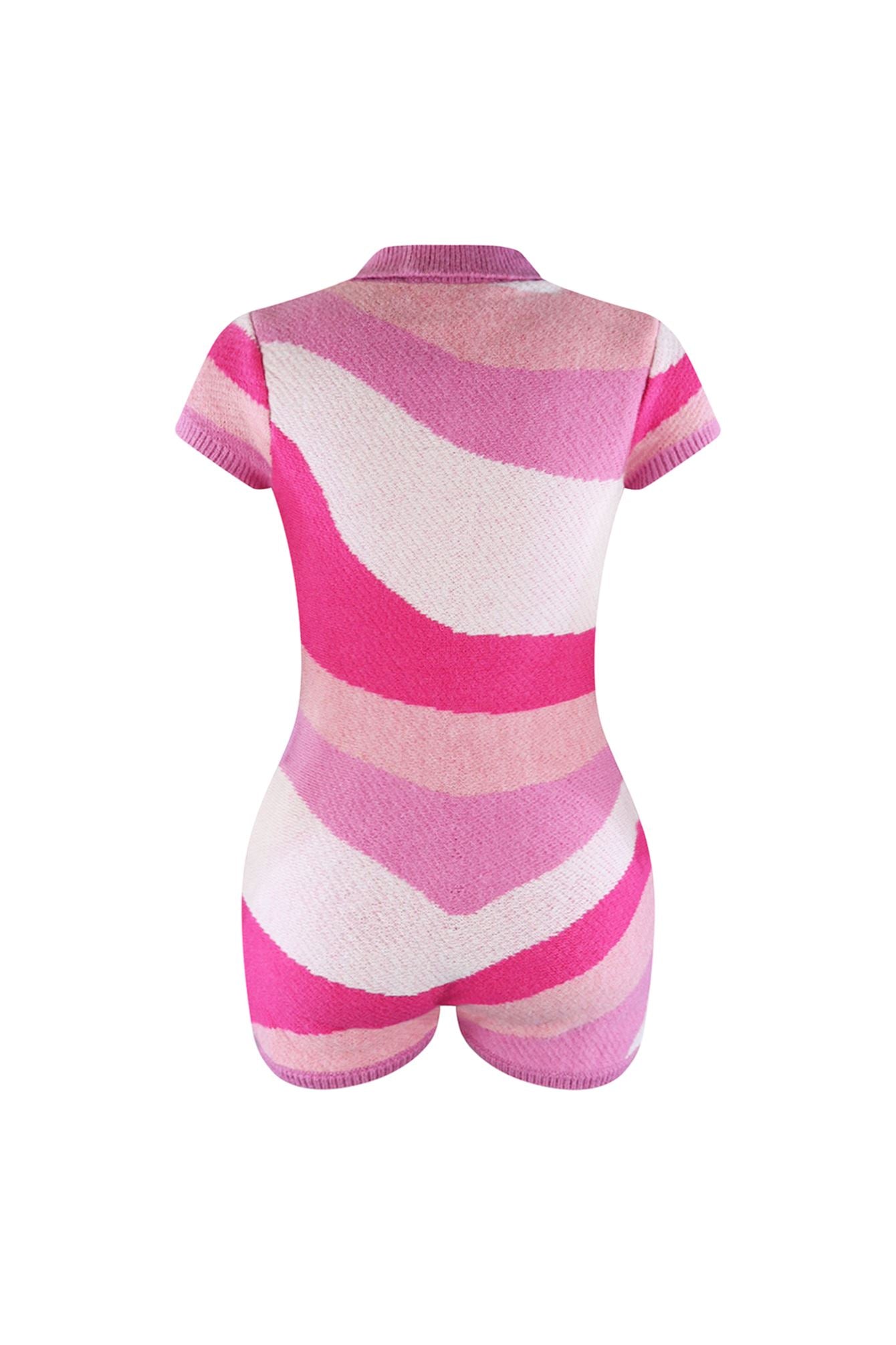 Nile Sweater Print Romper