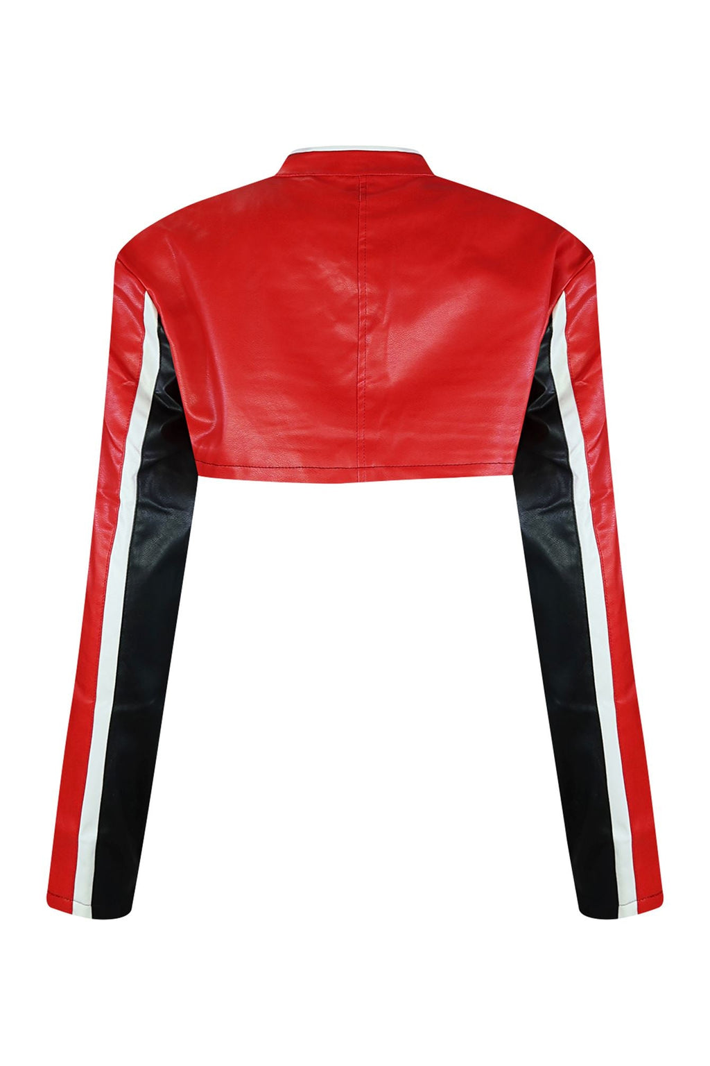 Bittersweet Faux Leather High Crop Jacket