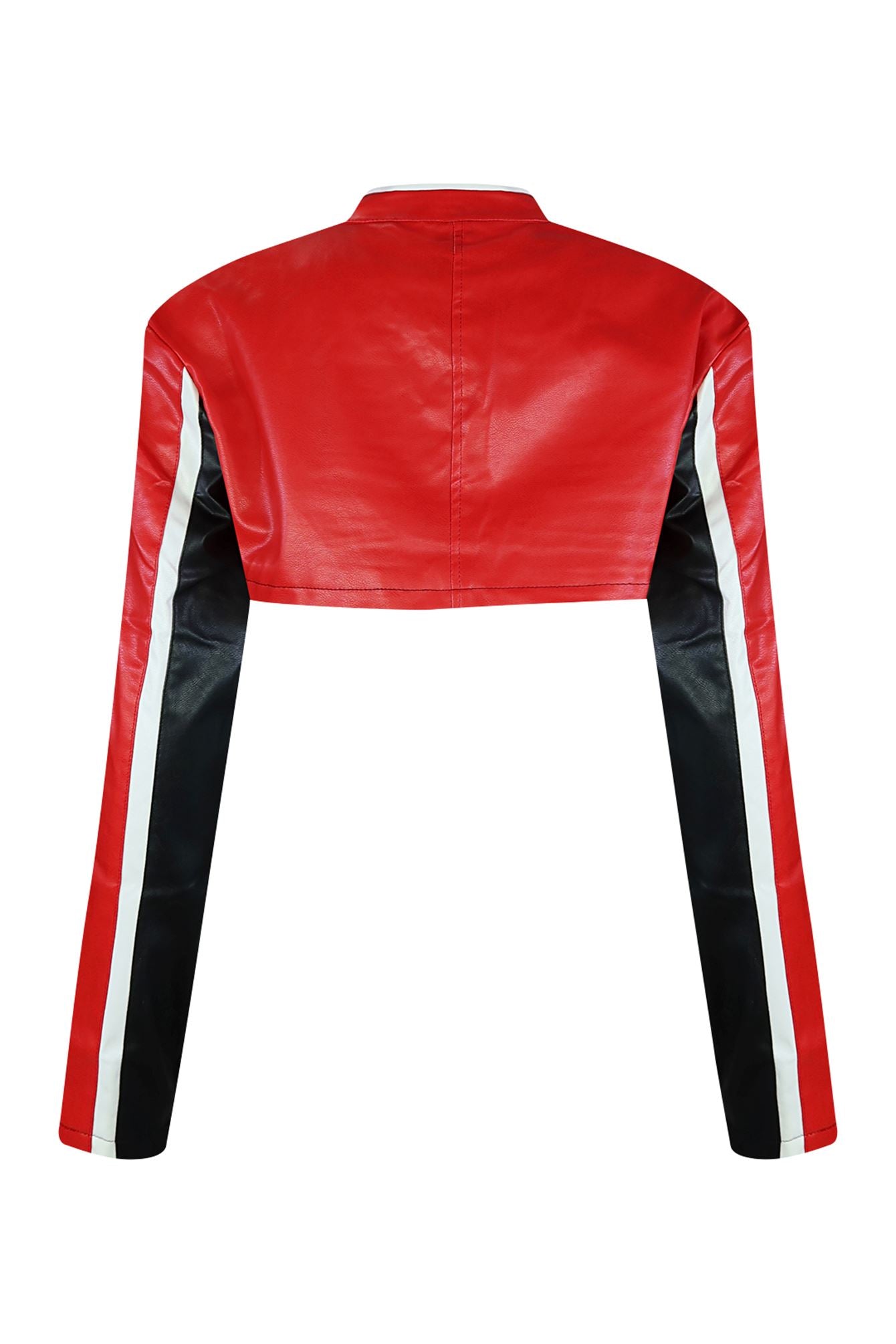 Bittersweet Faux Leather High Crop Jacket