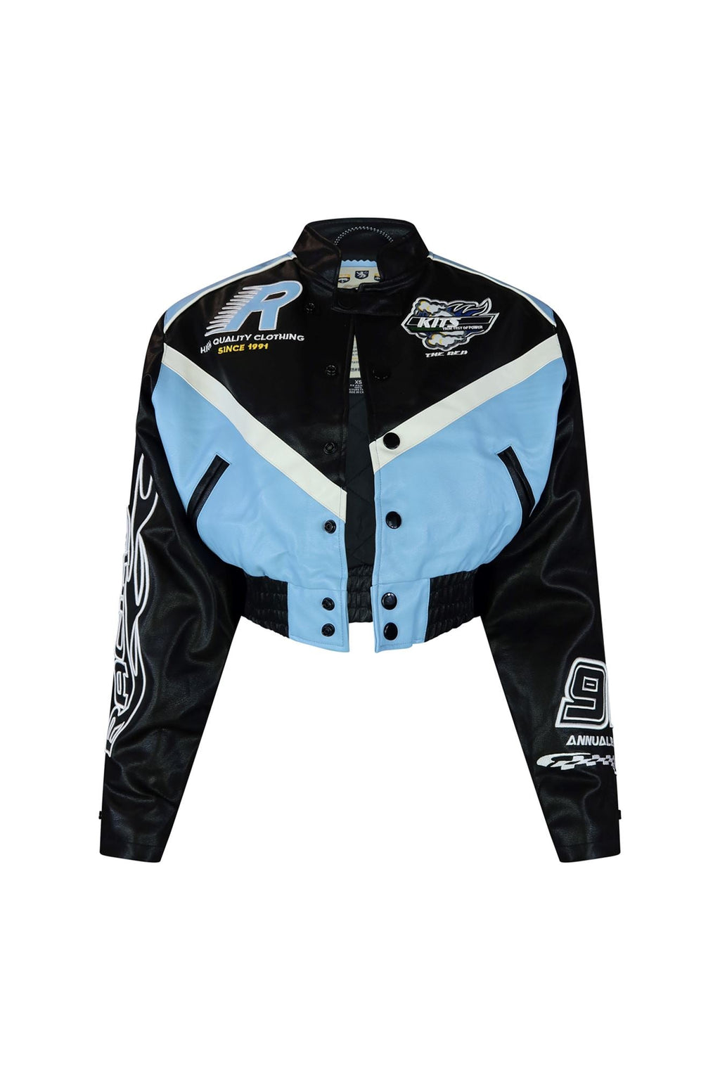 Motorsport Faux Leather Jacket