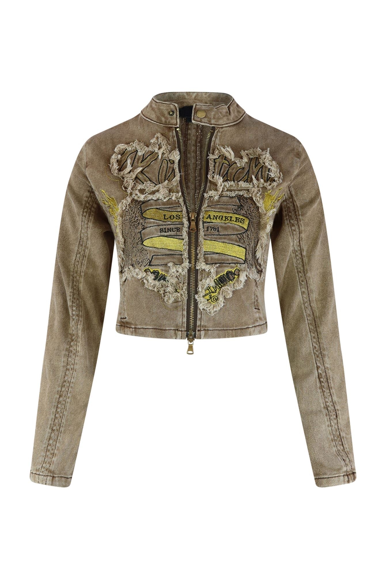 Lover Girl Washed Graphic Jacket