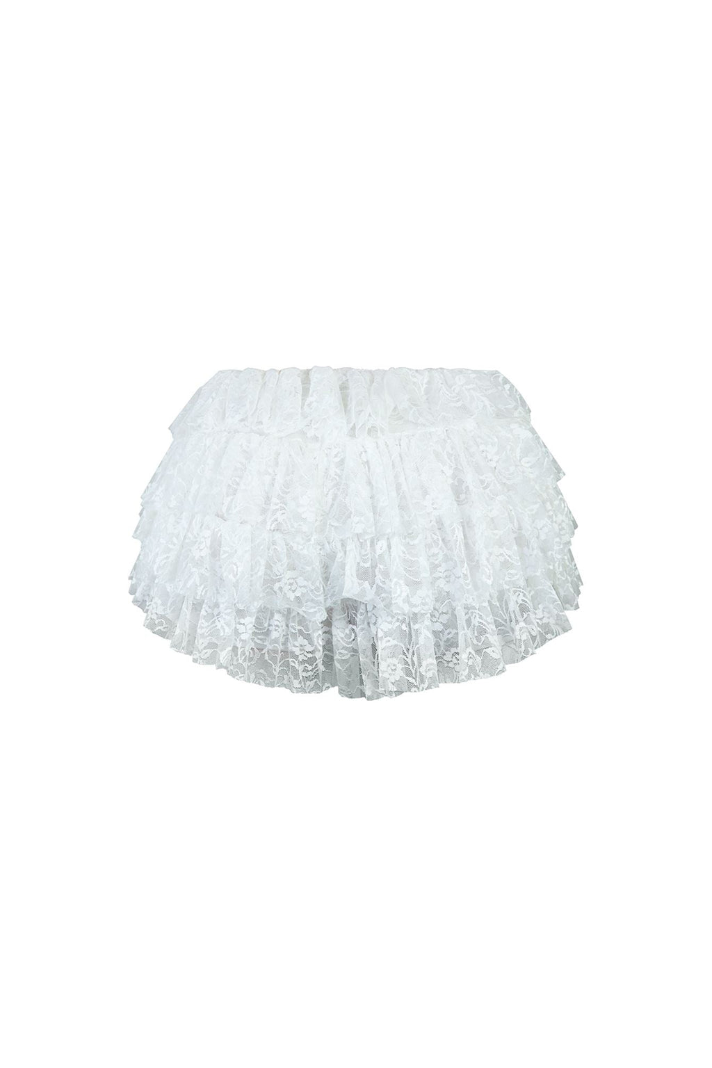 Like A Doll Ruffled Layered Lace Skort