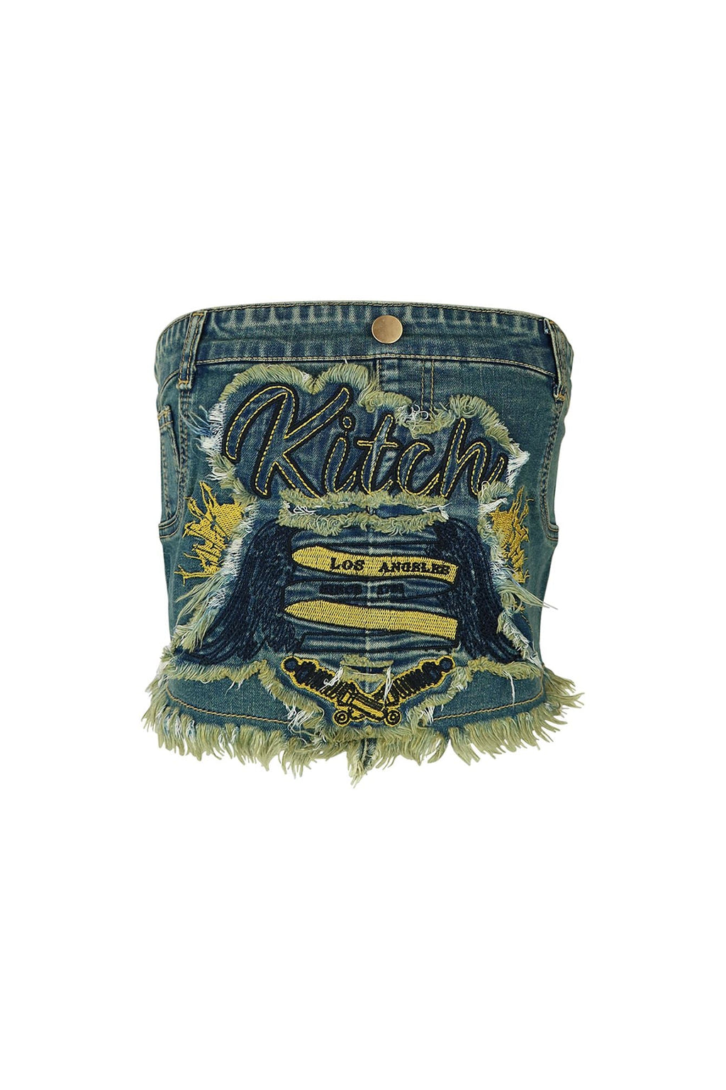 Priya Vintage Washed Tube Top