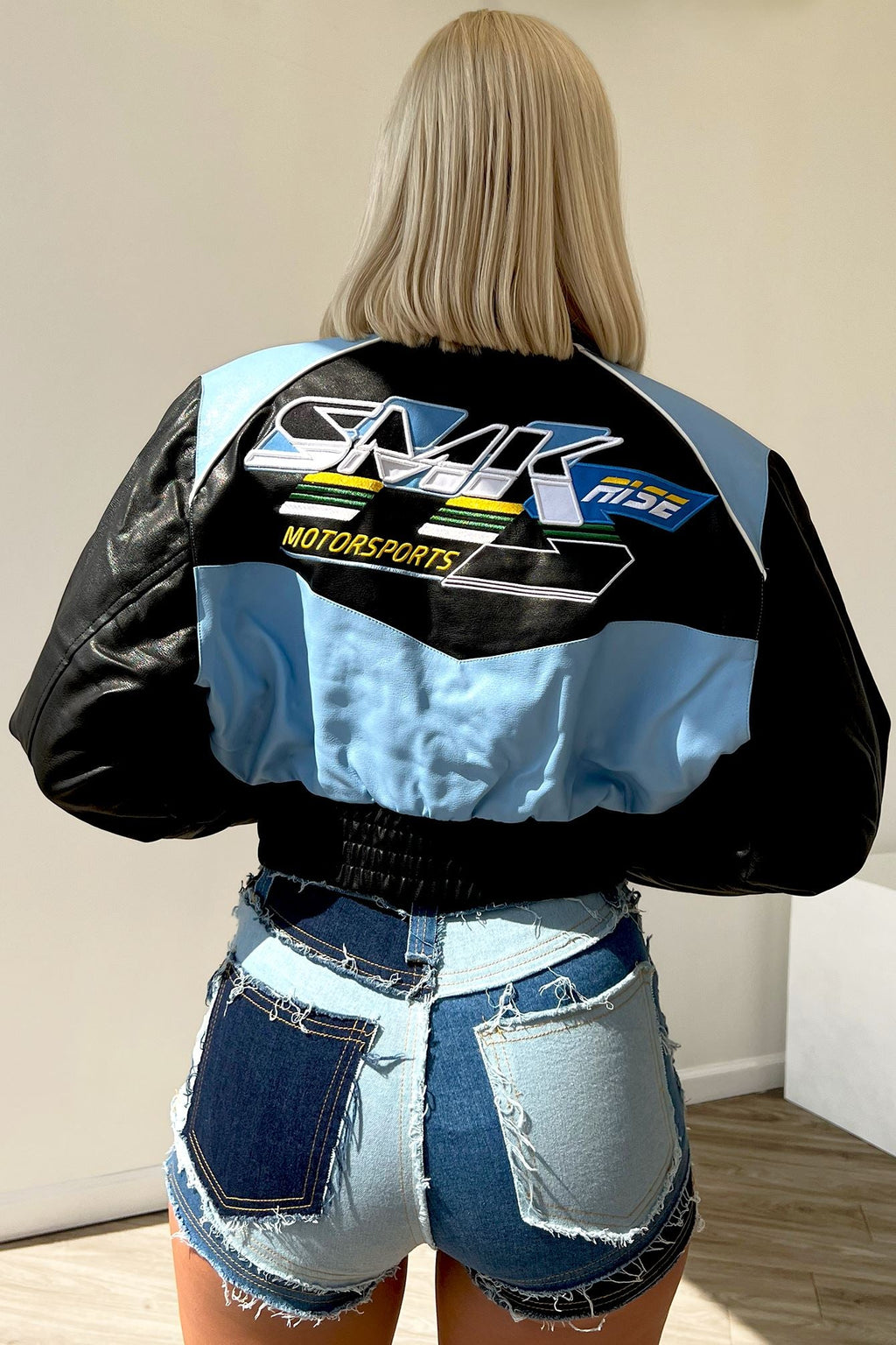 Motorsport Faux Leather Jacket