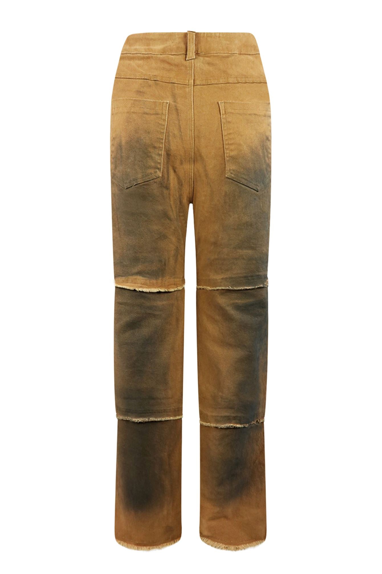 Going Higher Washed Cargo Denim Jeans