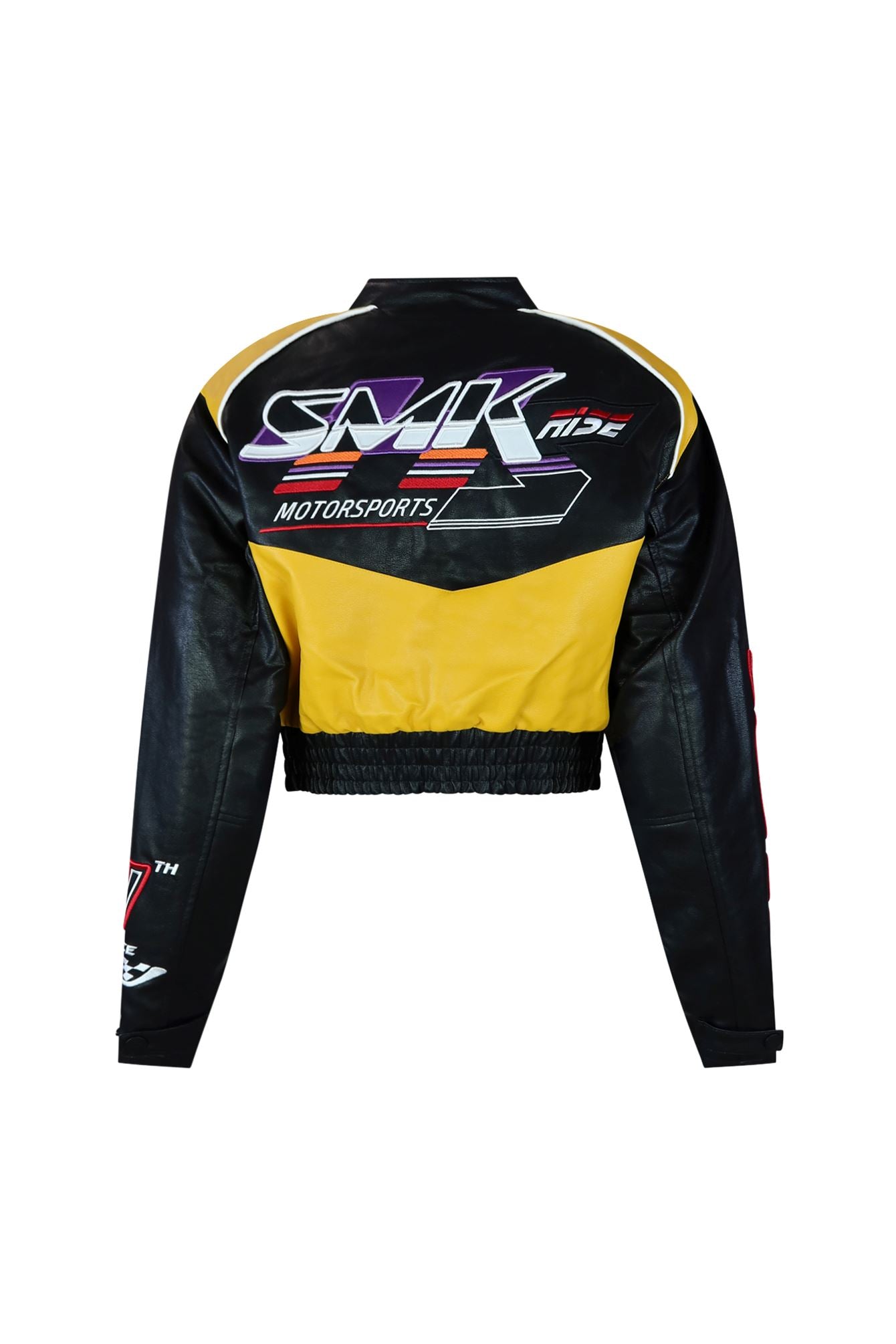 Motorsport Faux Leather Jacket
