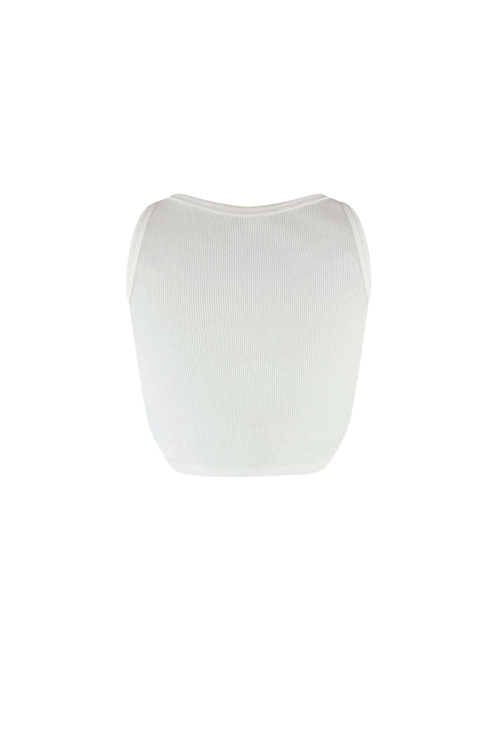 Samira Criss Cross Ribbed Top