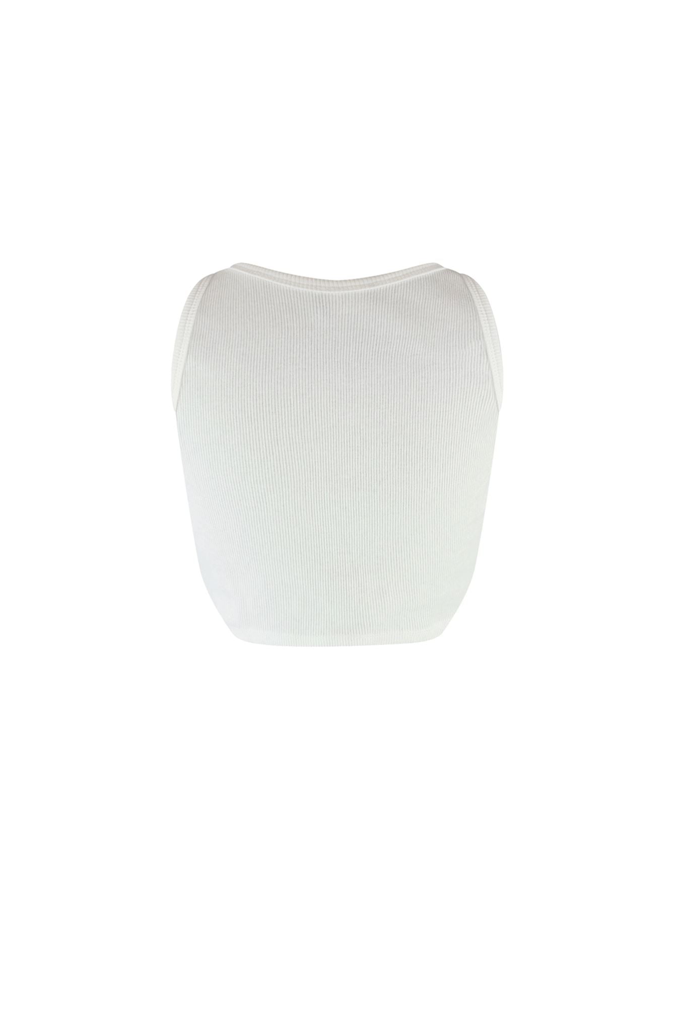 Samira Criss Cross Ribbed Top