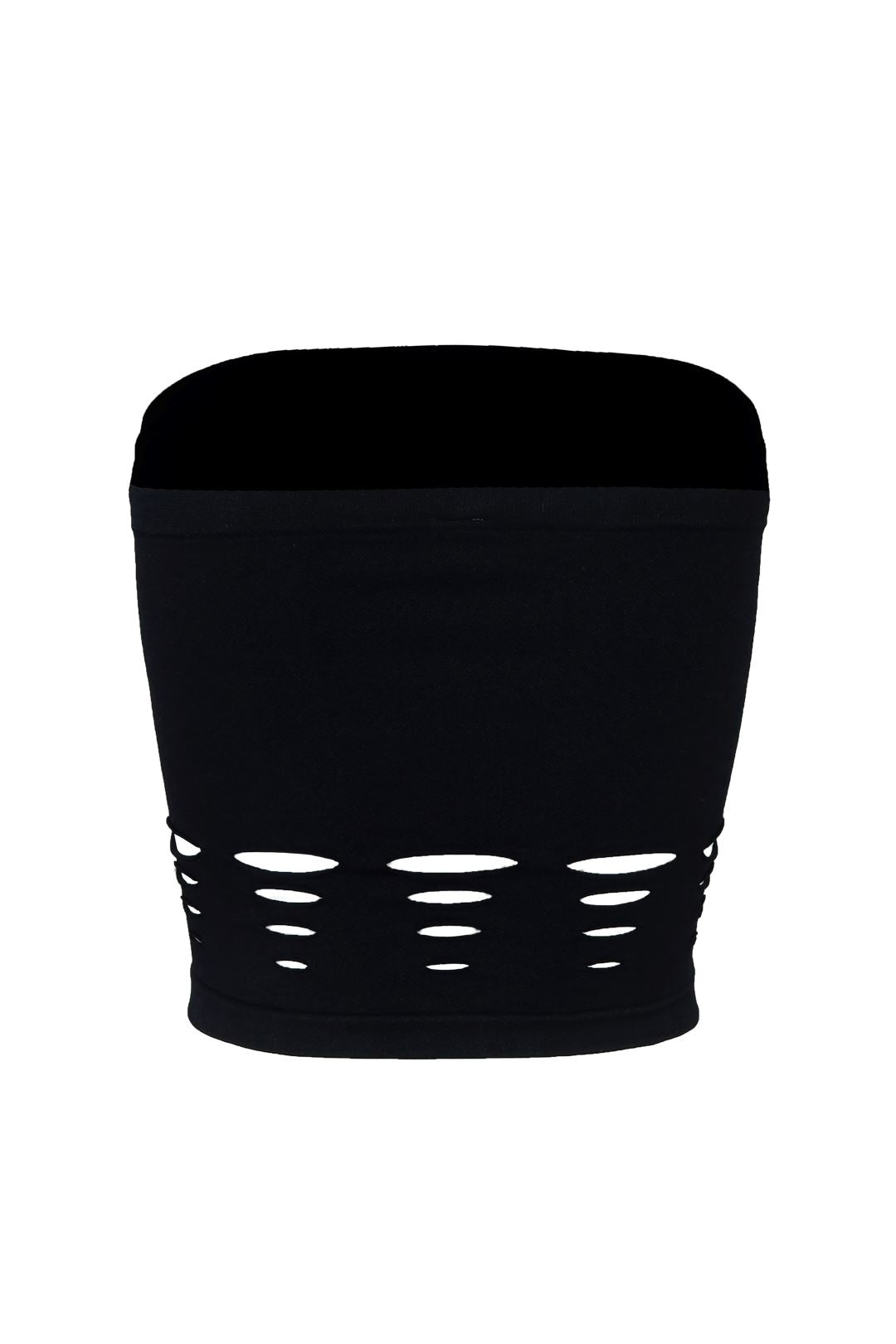 Electricity Cut Out Tube Top