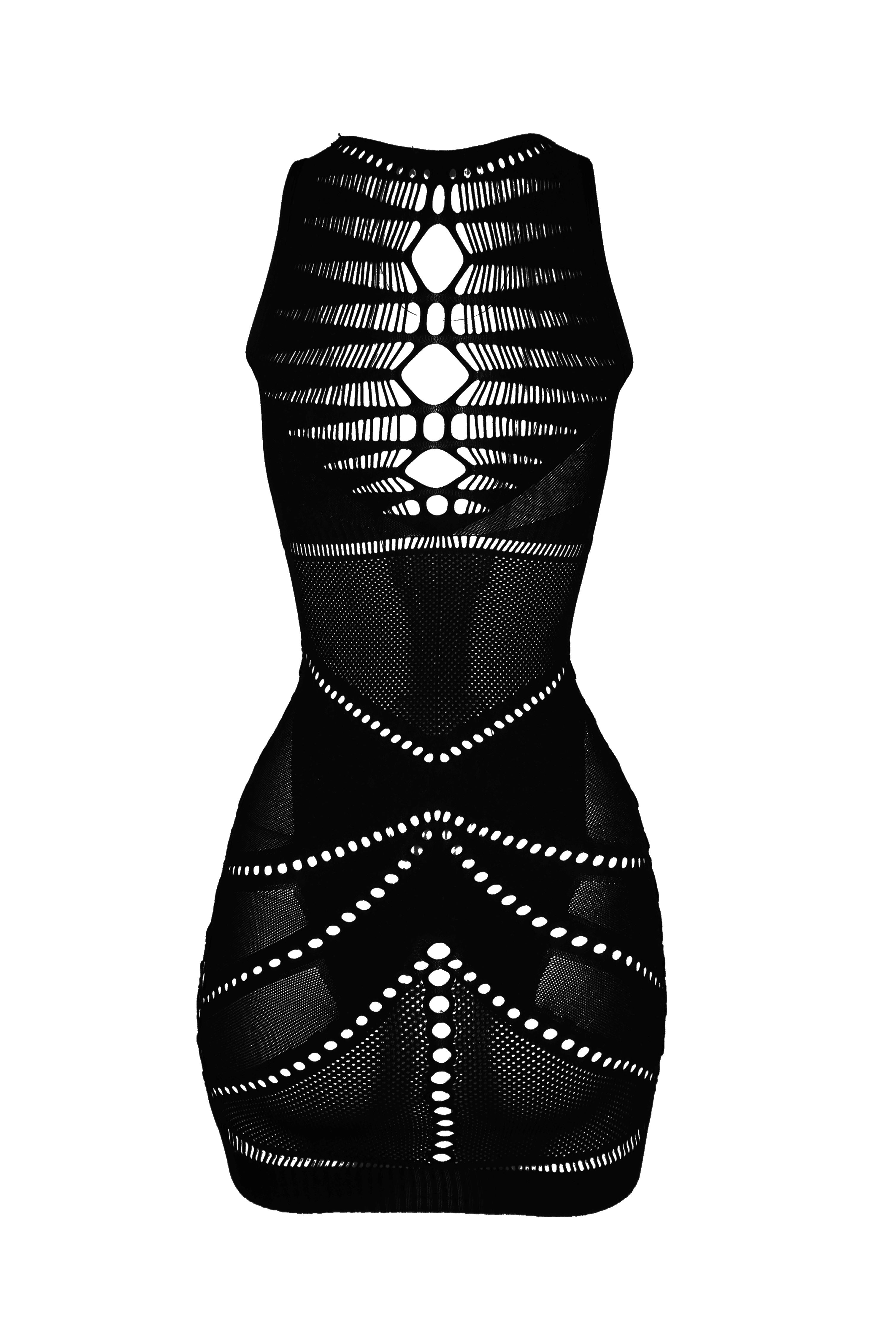 Layla Hallow Out Sleeveless Dress