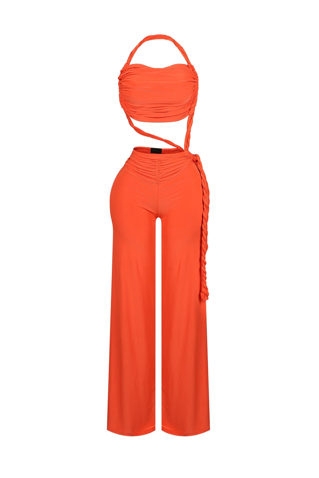 Ultra Cool Twist Cutout Wide Leg Jumpsuit