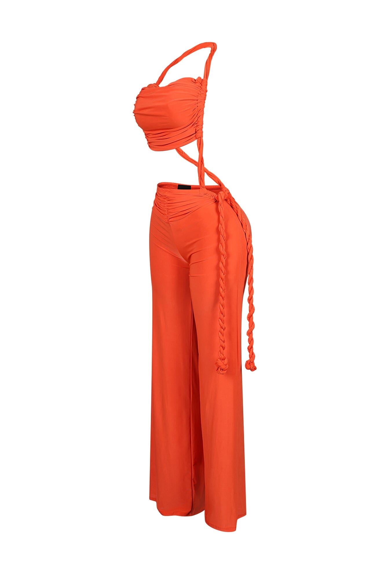 Ultra Cool Twist Cutout Wide Leg Jumpsuit