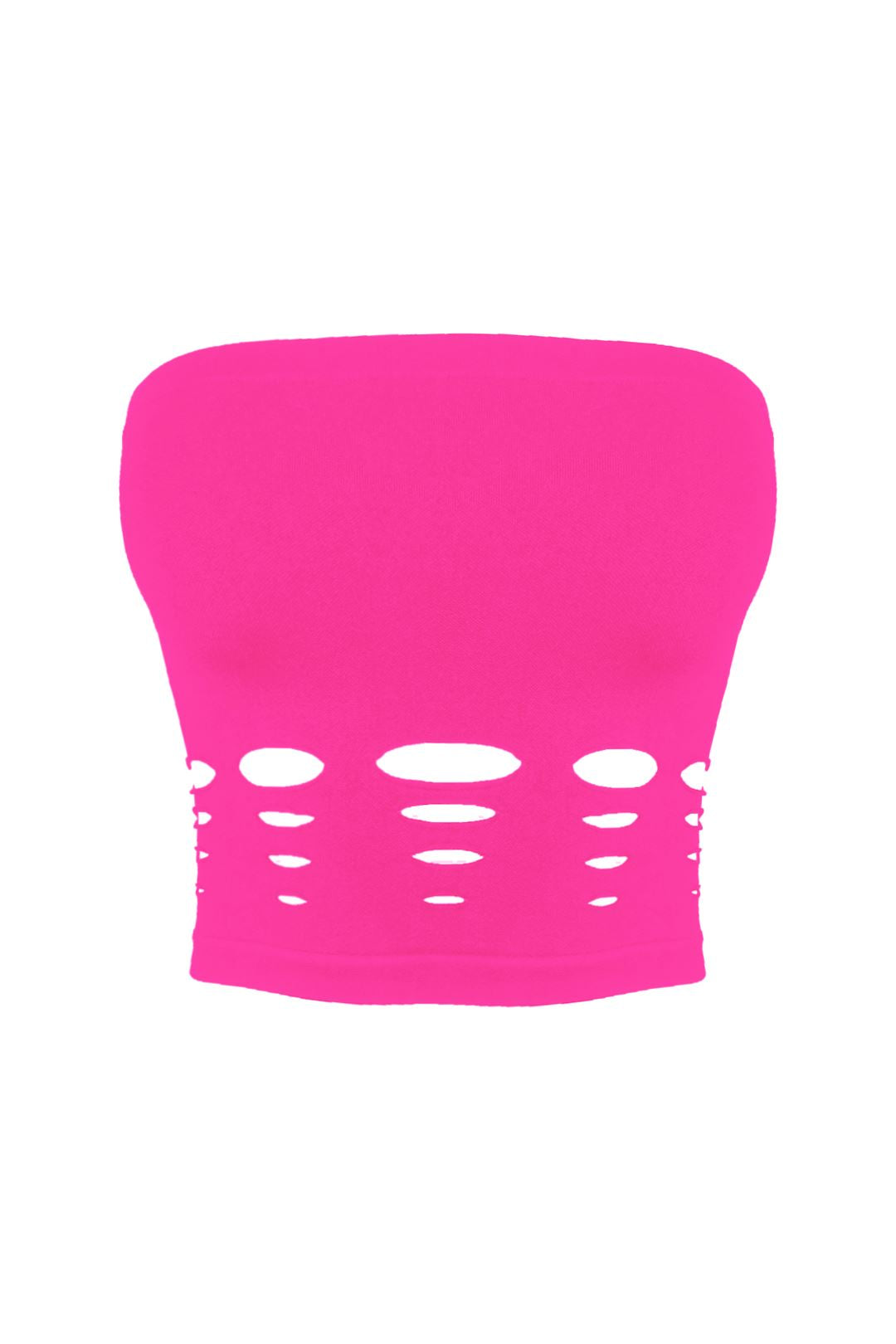 Electricity Cut Out Tube Top