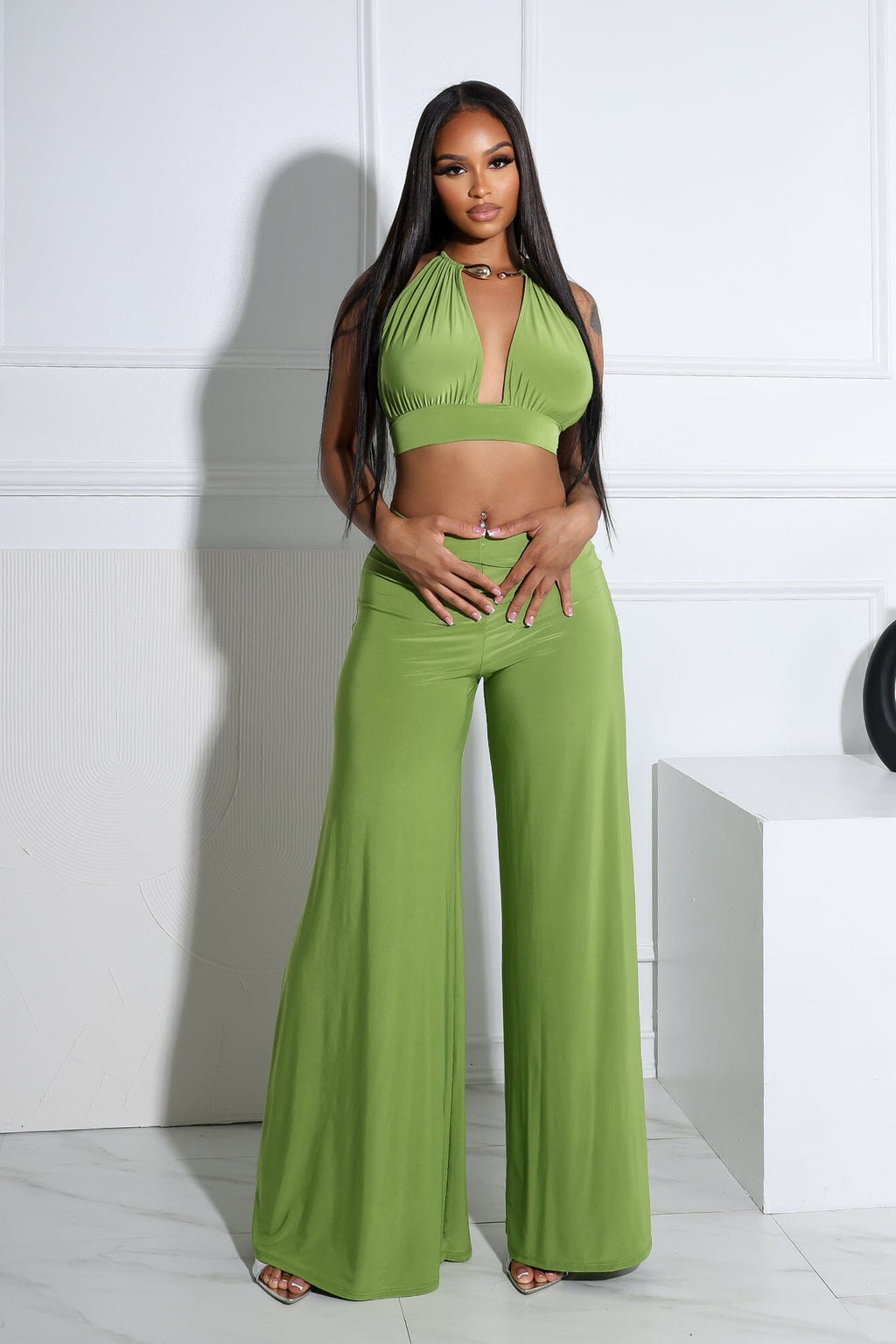 Mylah Choker Top & Pants SET