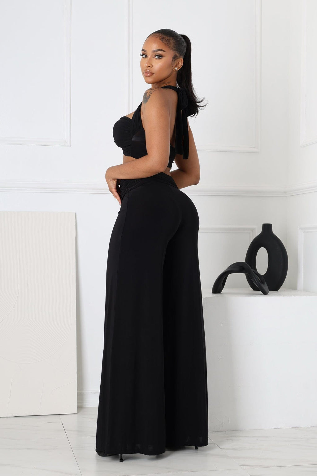 Jein Halter Multi Way Top & Pants SET