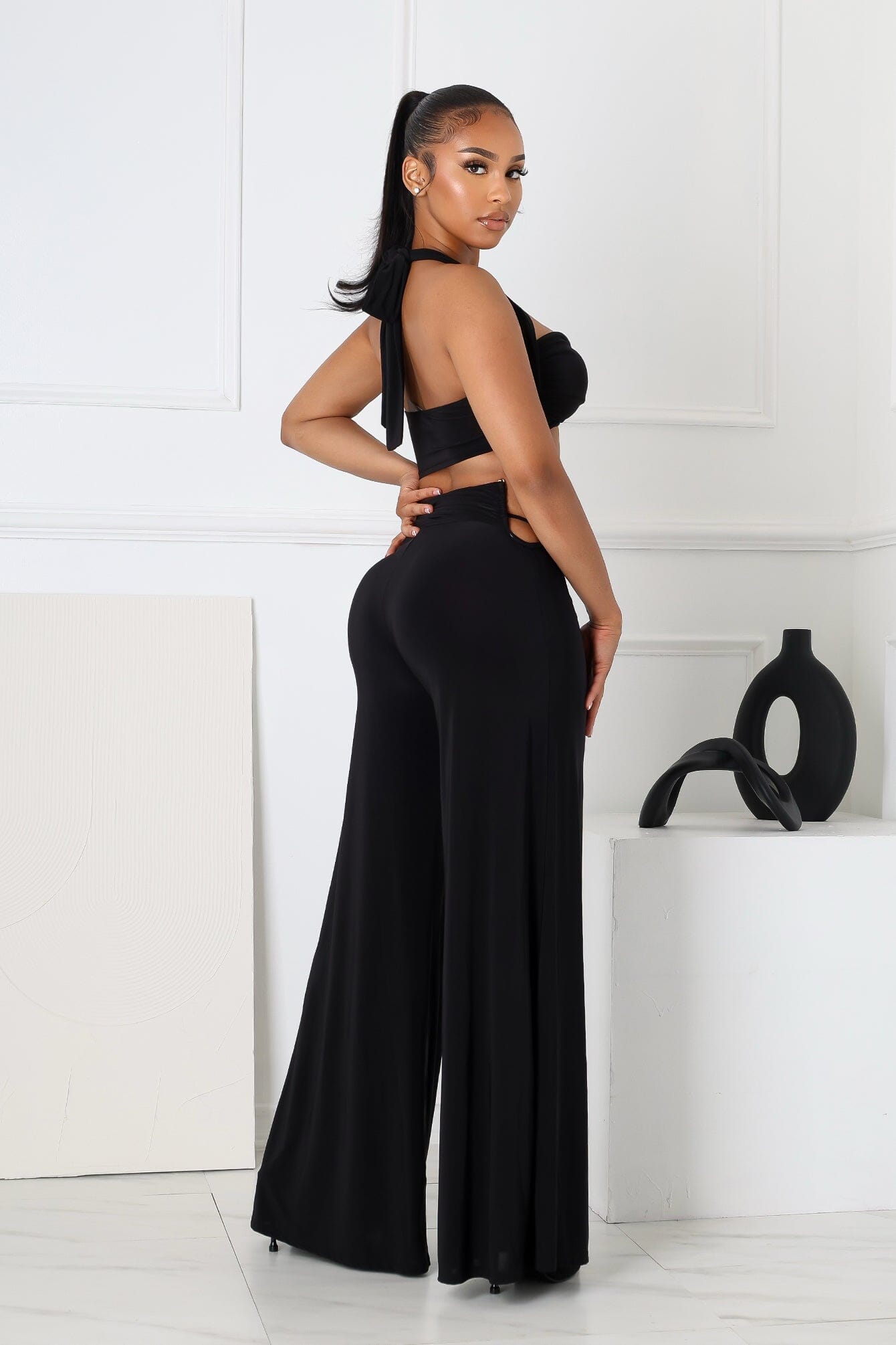 Jein Halter Multi Way Top & Pants SET