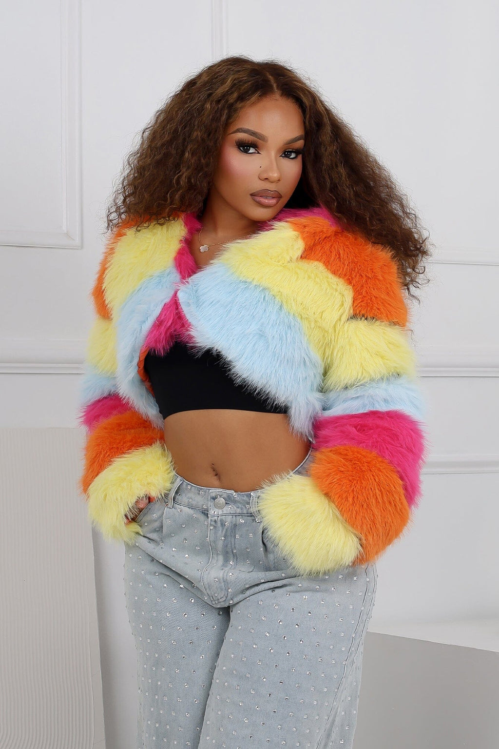 Feeling Good Faux Fur Jacket